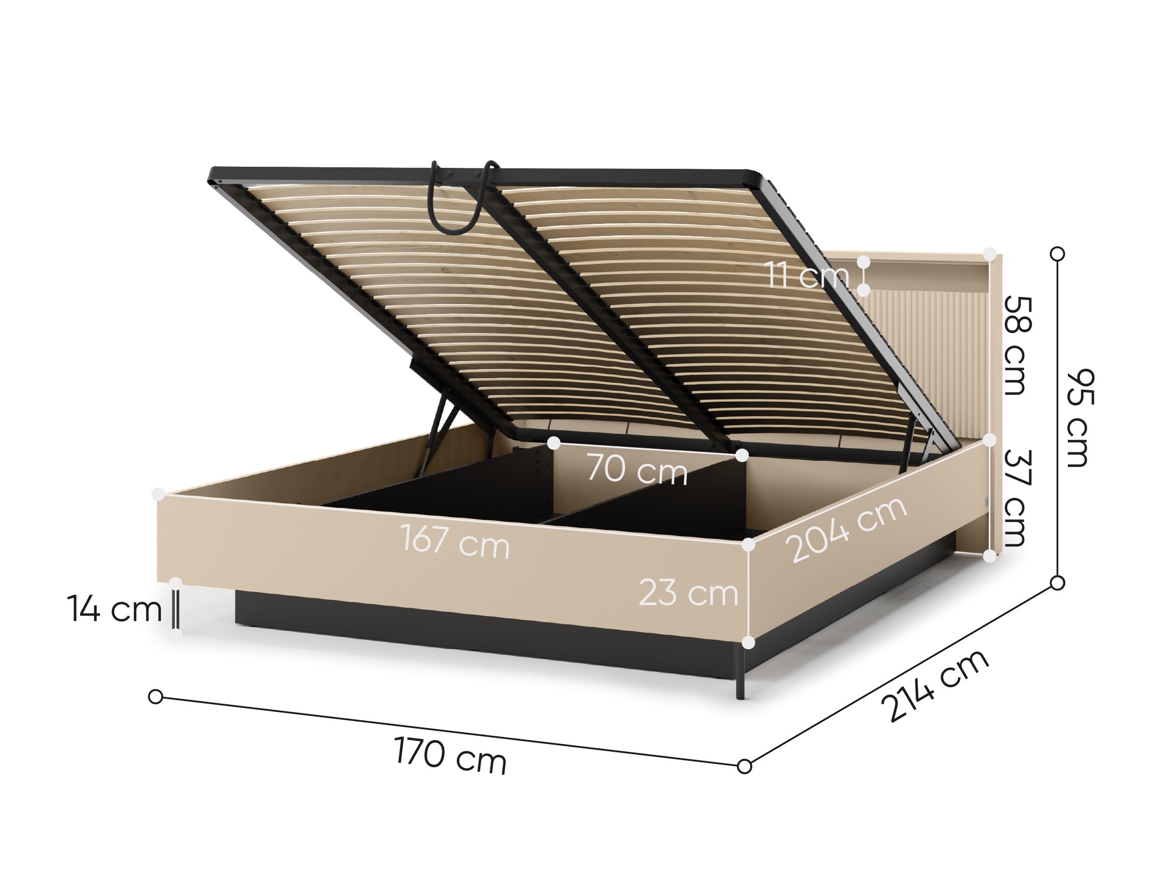 Bett Lorfera 107