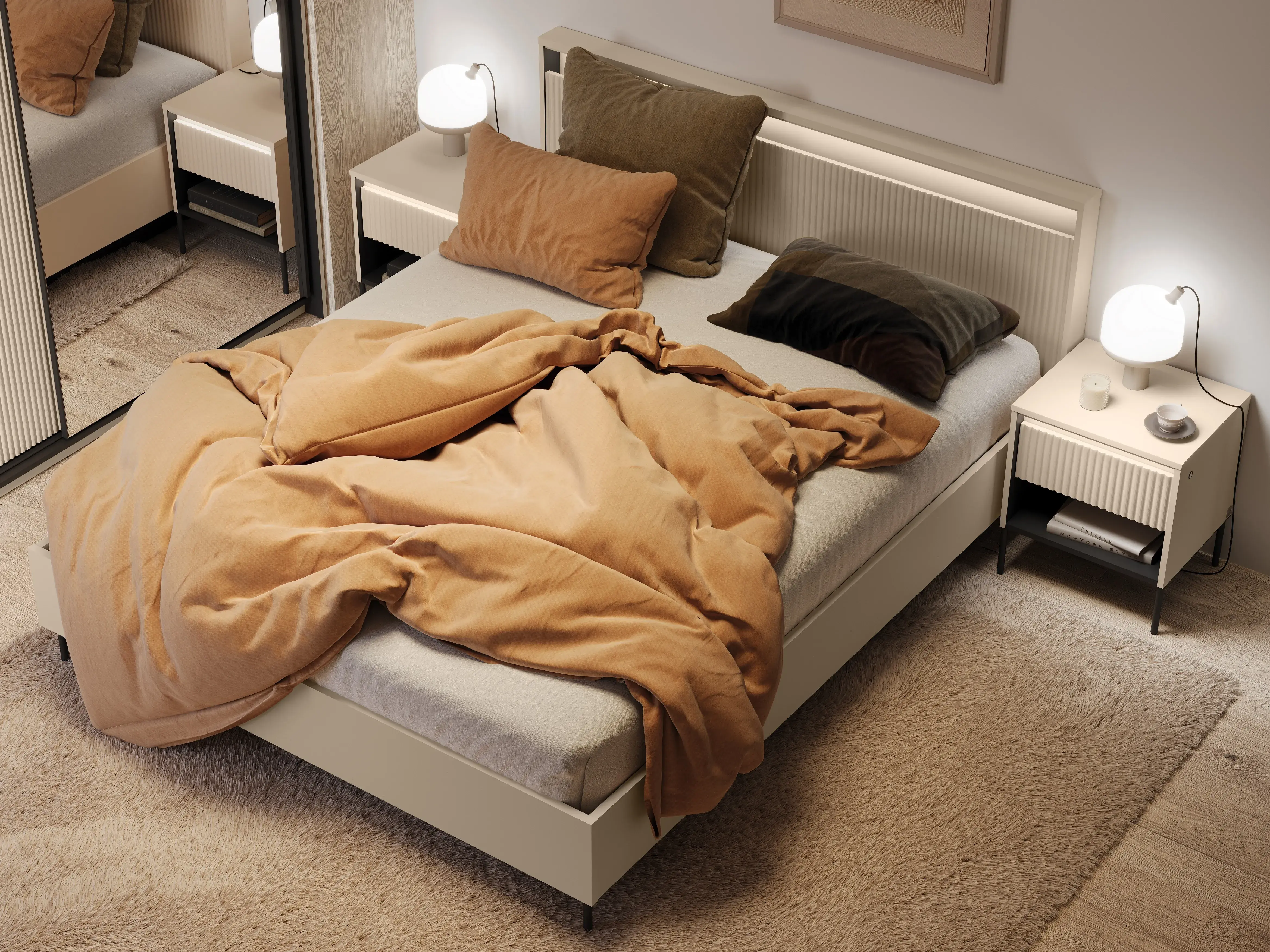Bett Lorfera 107