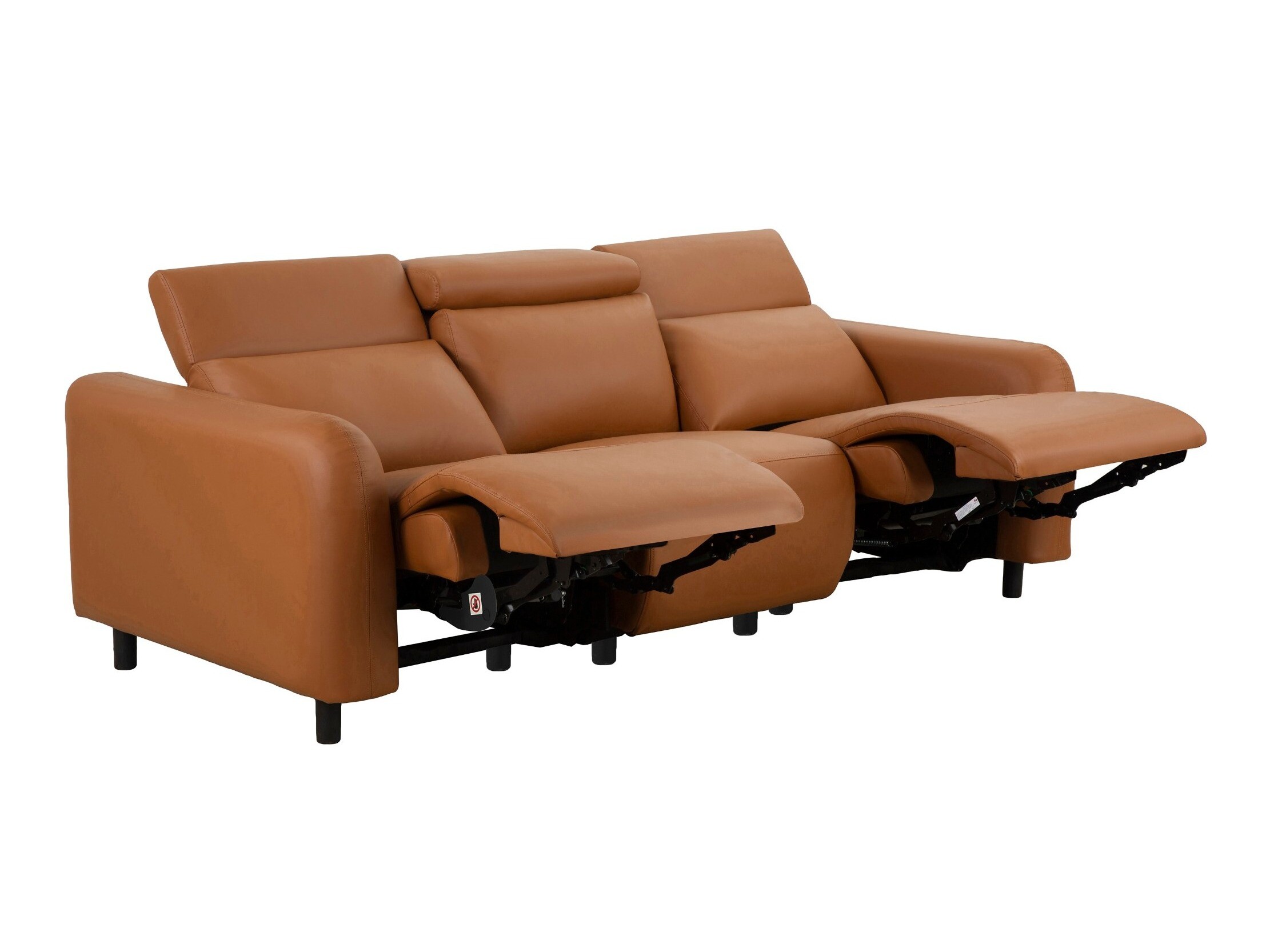 Sofa mit Liegefunktion Revbena 101 (Orange)