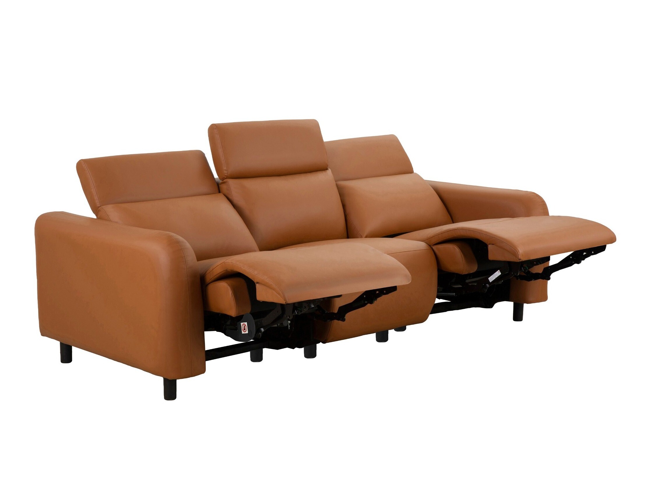 Sofa mit Liegefunktion Revbena 101 (Orange)