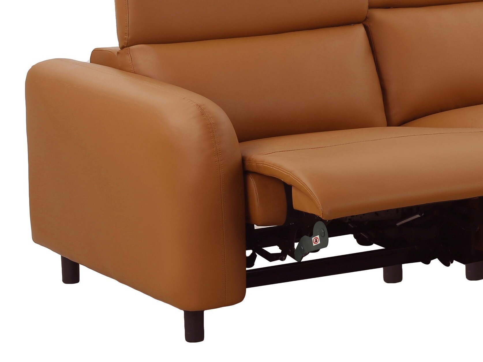 Sofa mit Liegefunktion Revbena 101 (Orange)
