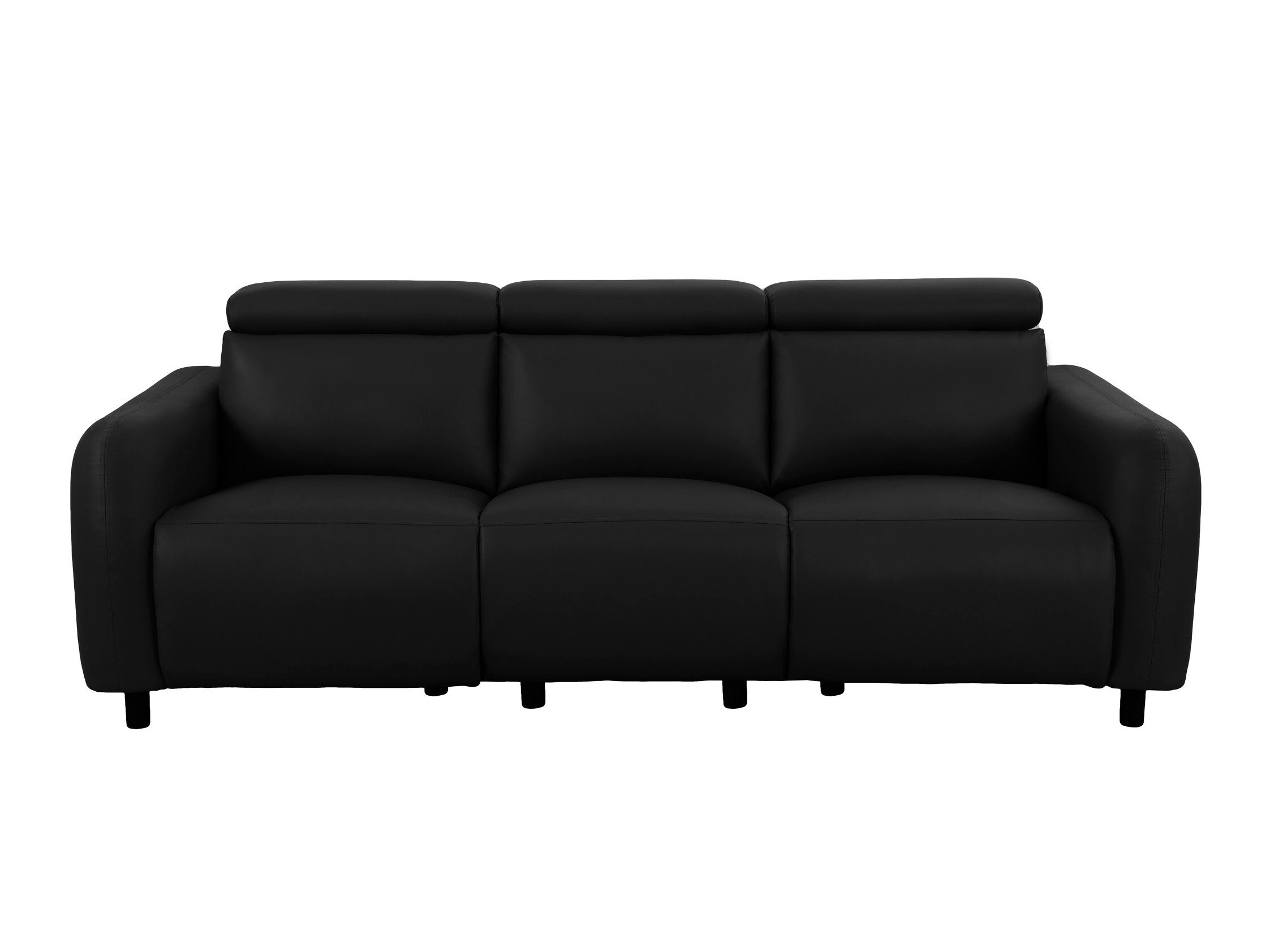 Sofa mit Liegefunktion Revbena 101 (Schwarz)