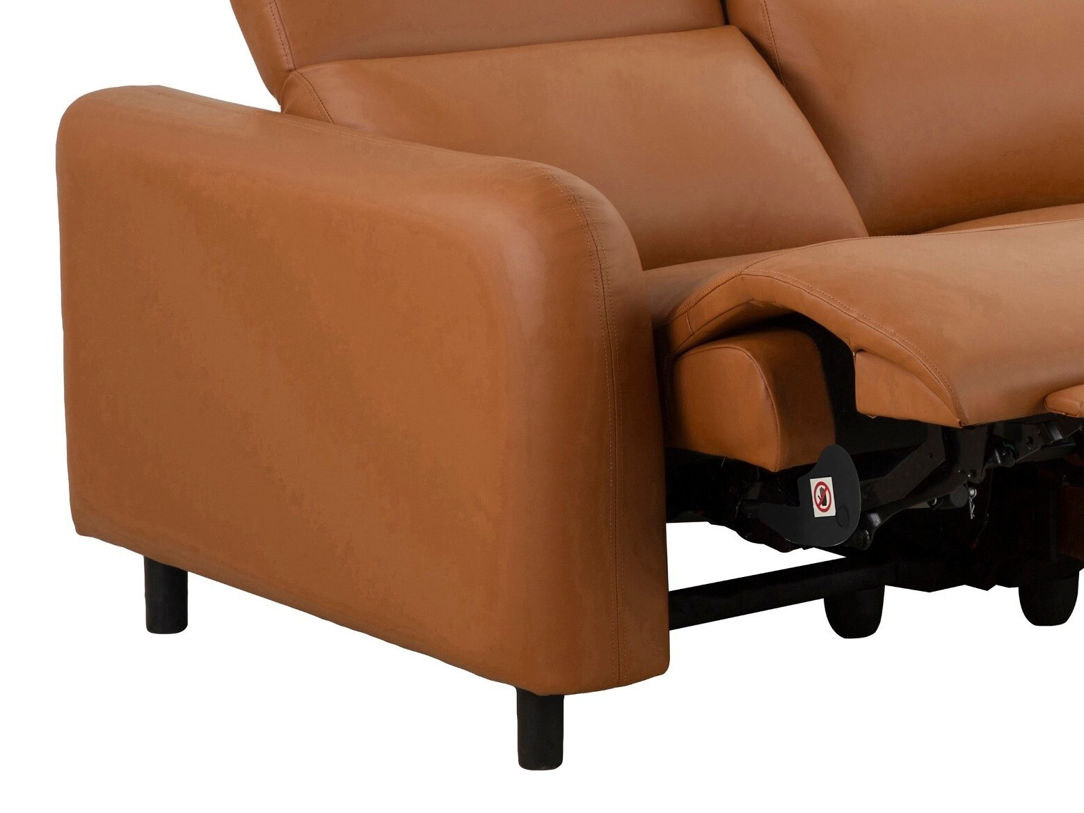 Sofa mit Liegefunktion Revbena 102 (Orange)