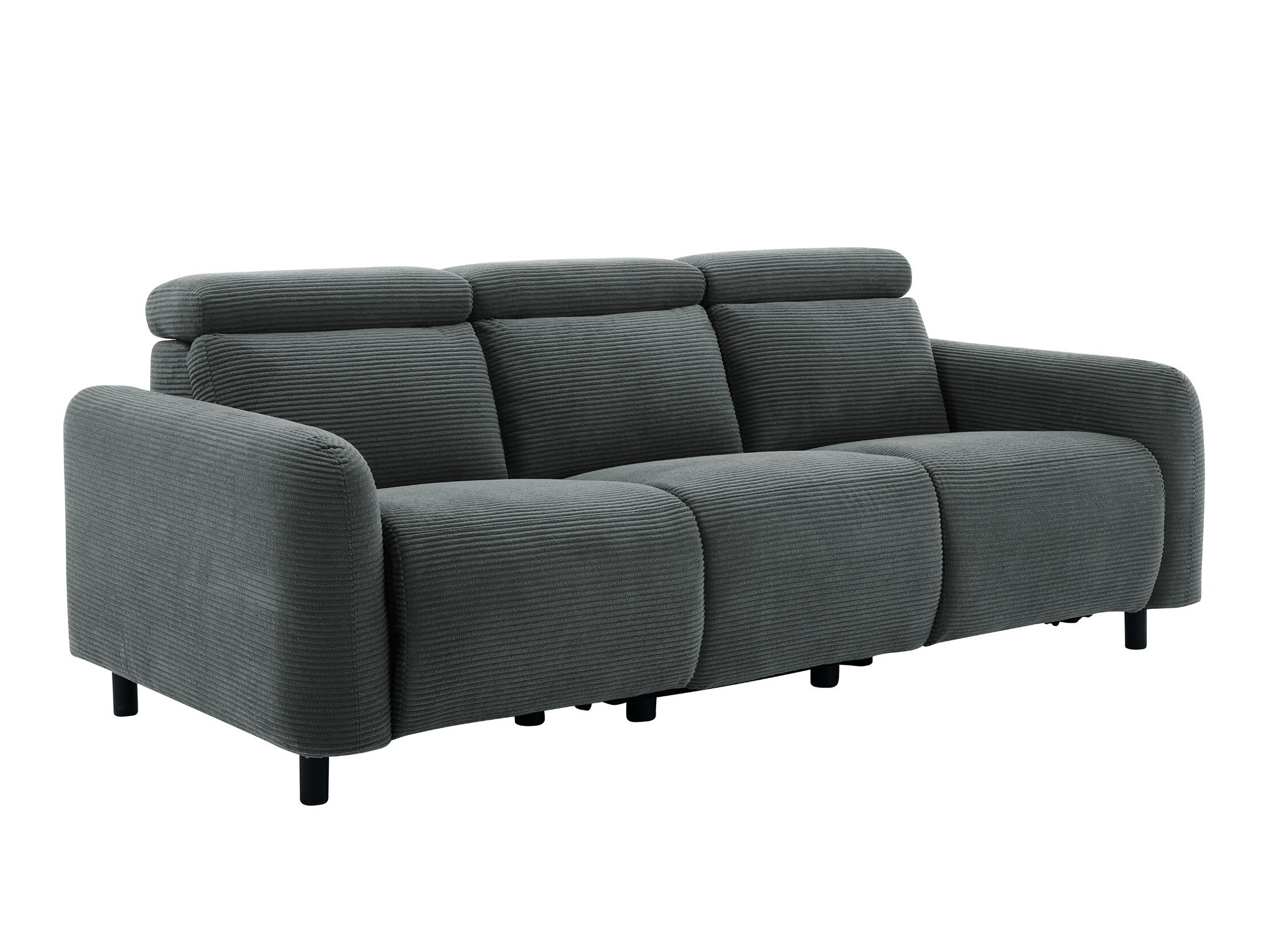 Sofa mit Liegefunktion Revbena 105 (Anthrazit)