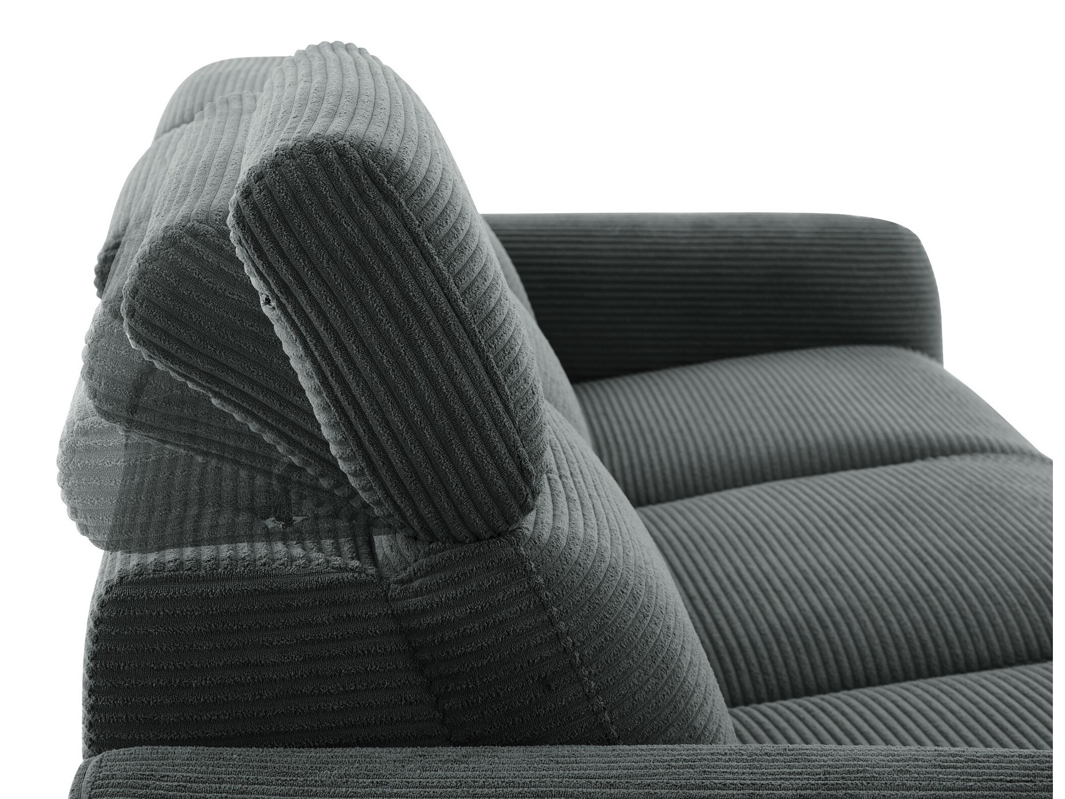 Sofa mit Liegefunktion Revbena 105 (Anthrazit)