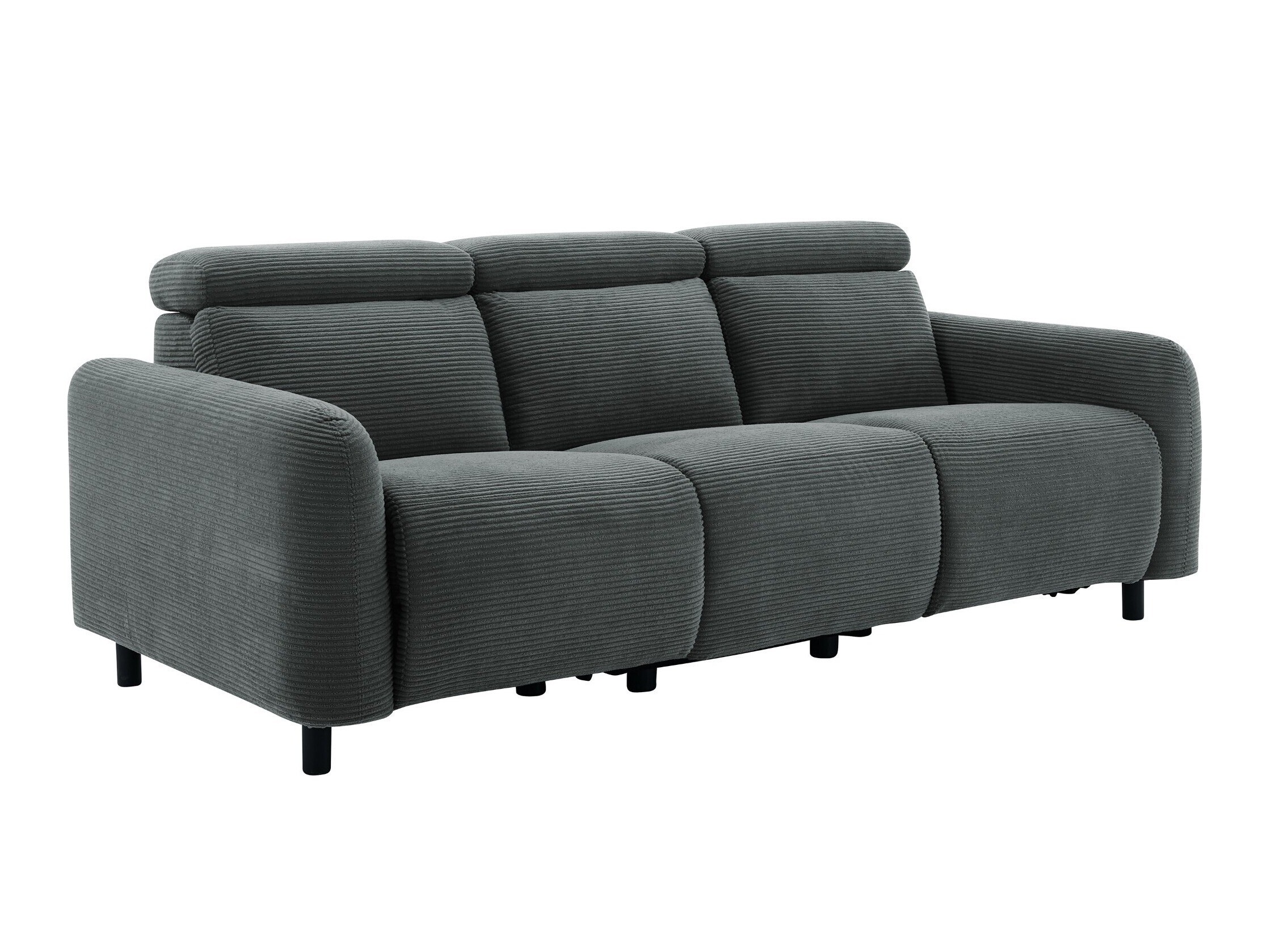 Sofa mit Liegefunktion Revbena 106 (Anthrazit)