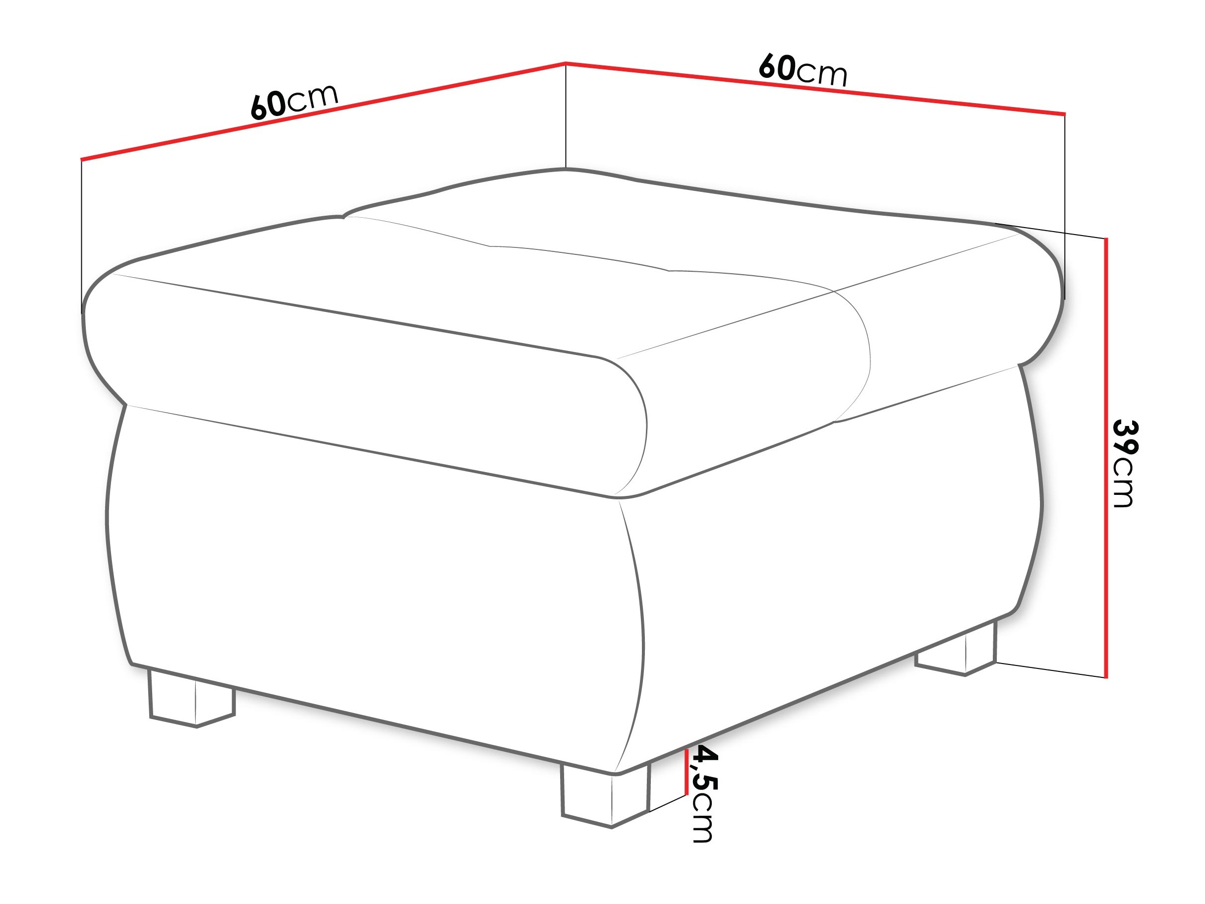 Hocker Comfivo Nitor (Clara 215.10)
