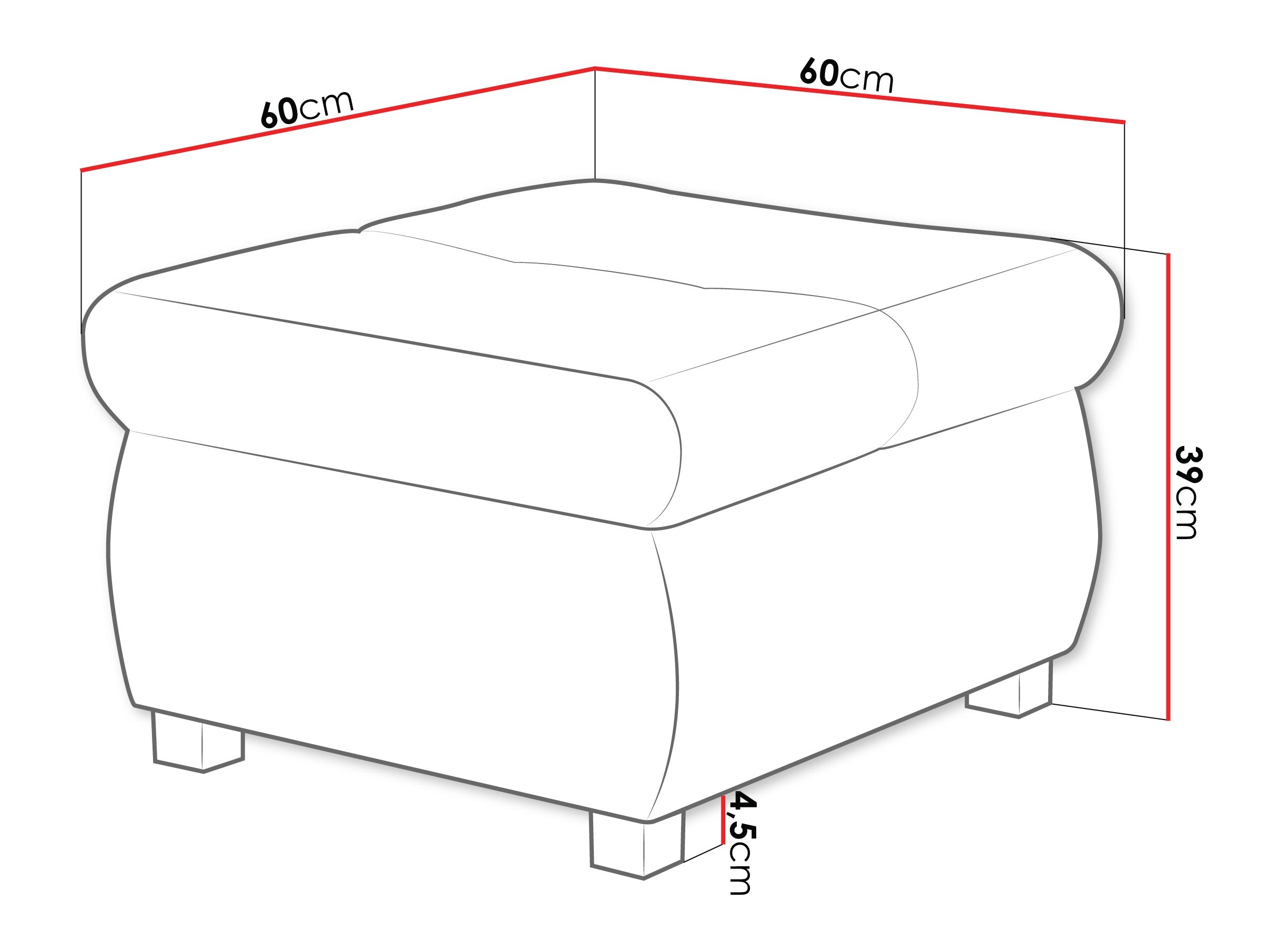 Hocker Comfivo Nitor (Flow 09)