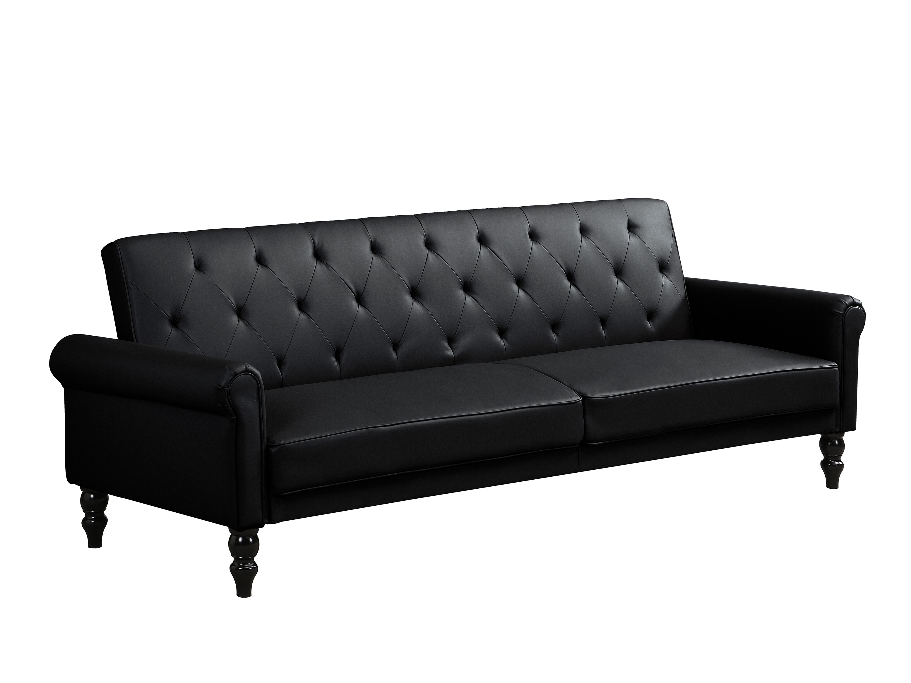 Schlafsofa Denton 1581 (Schwarz)