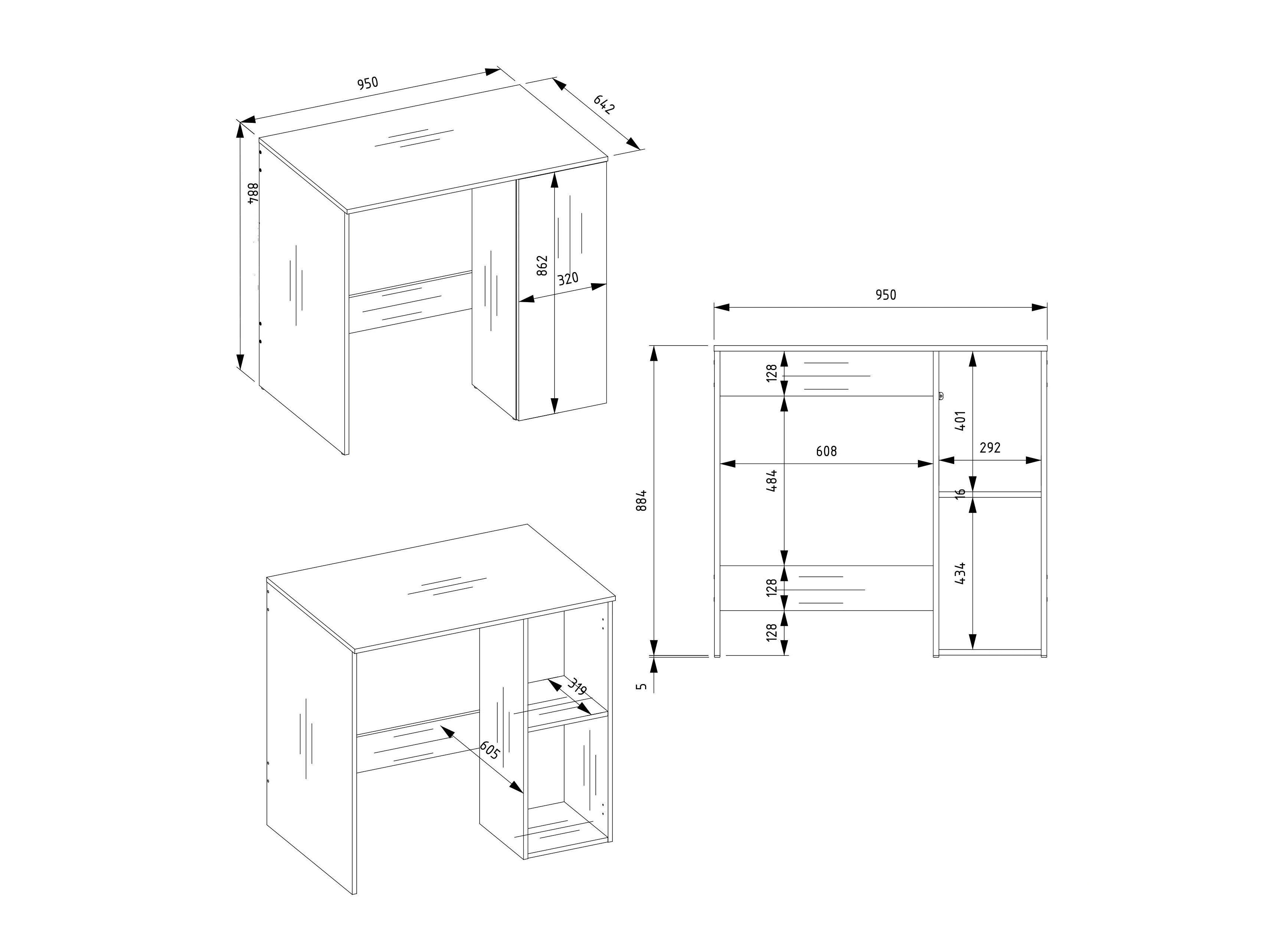 Stehender Badezimmerschrank Balelbo 114 (Artisan Eichenholzoptik)
