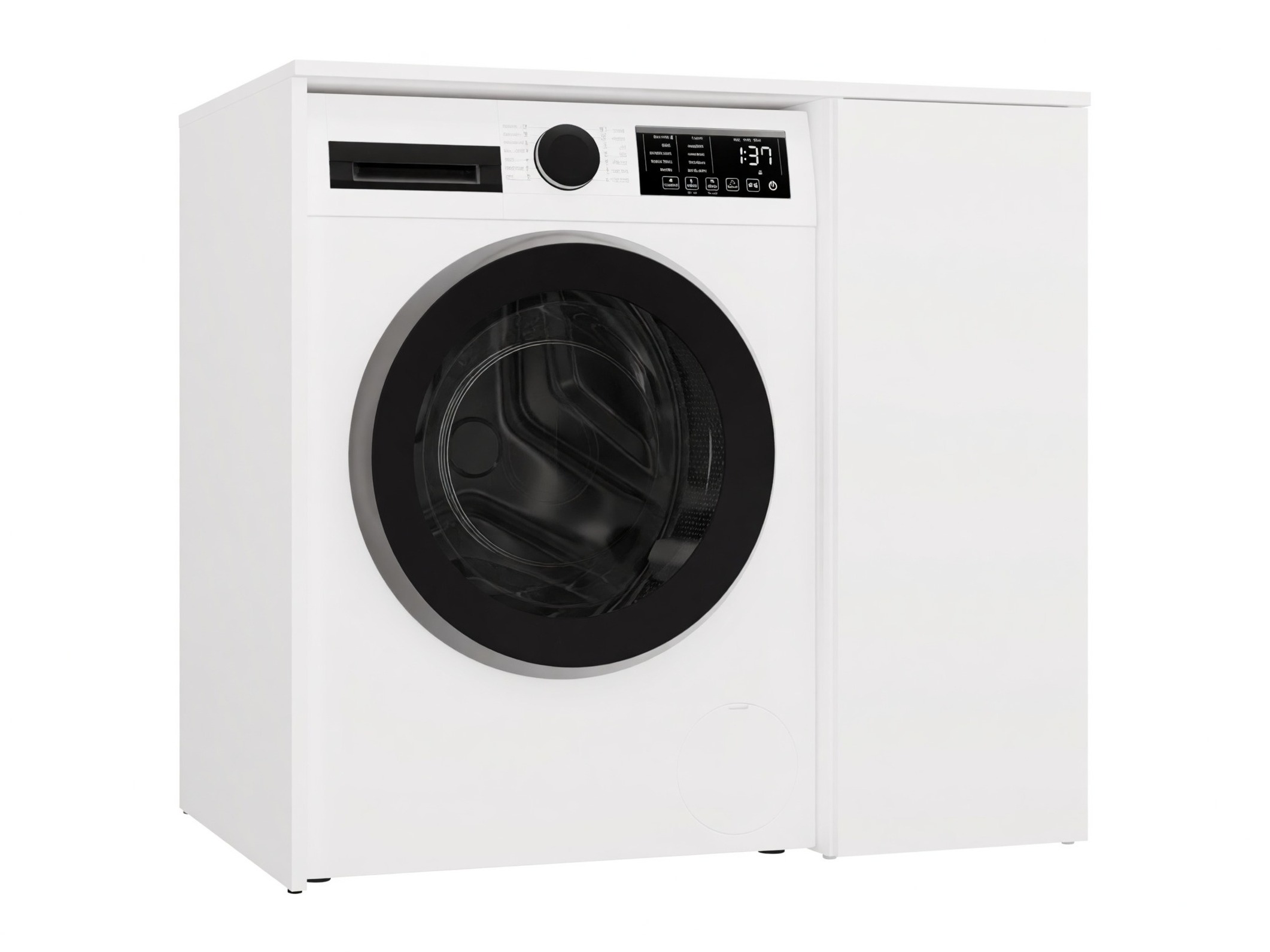 Stehender Badezimmerschrank Balelbo 114 (Weiss)
