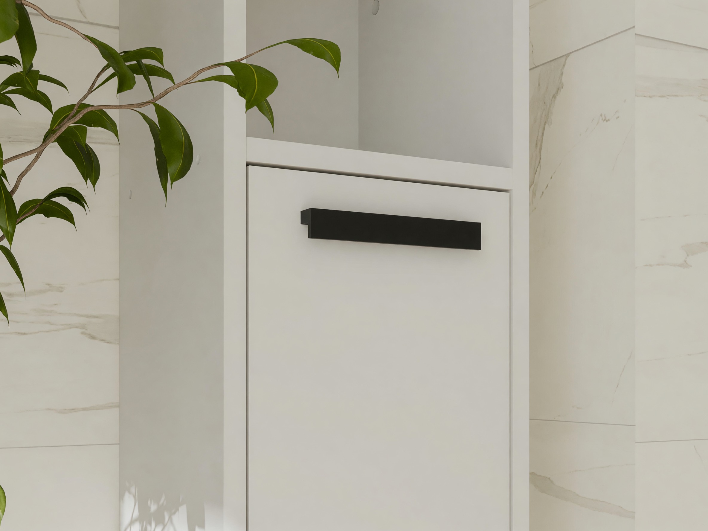 Badezimmer-Regal Mandeville 381 (Weiss)