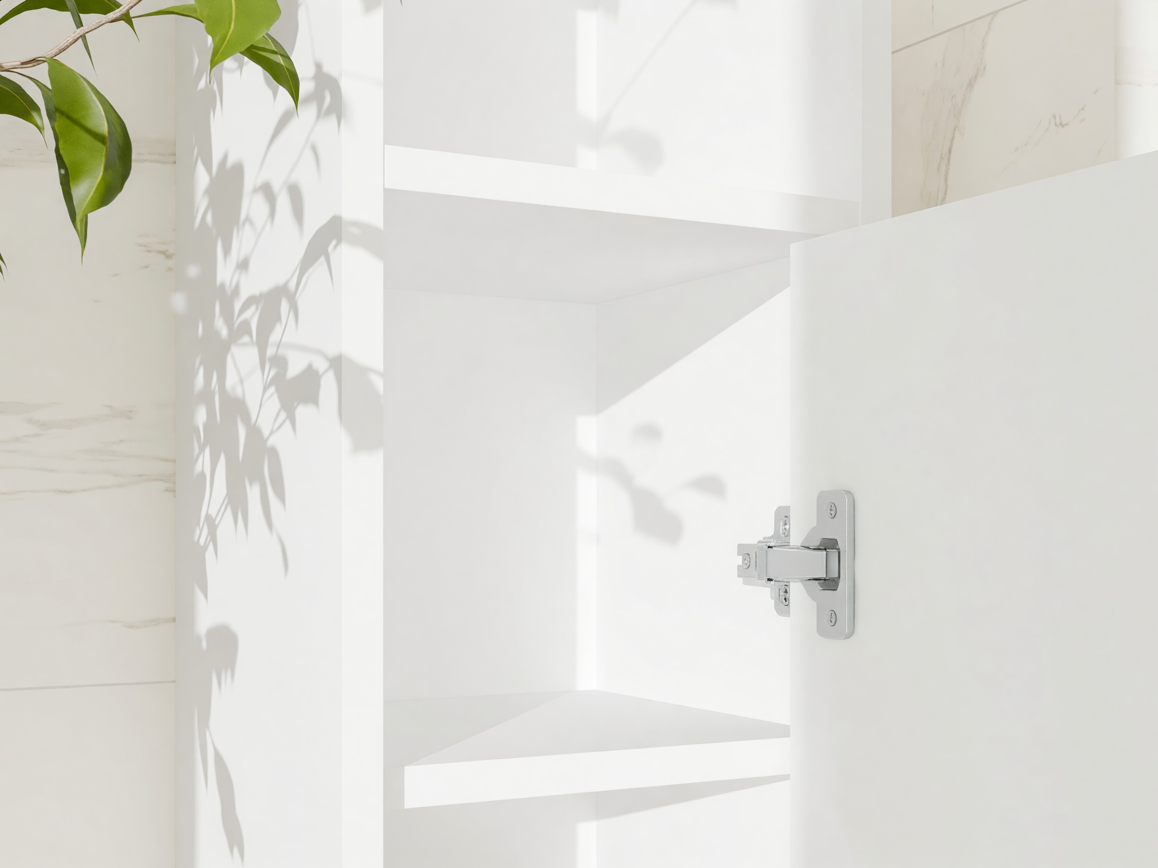 Badezimmer-Regal Mandeville 381 (Weiss)