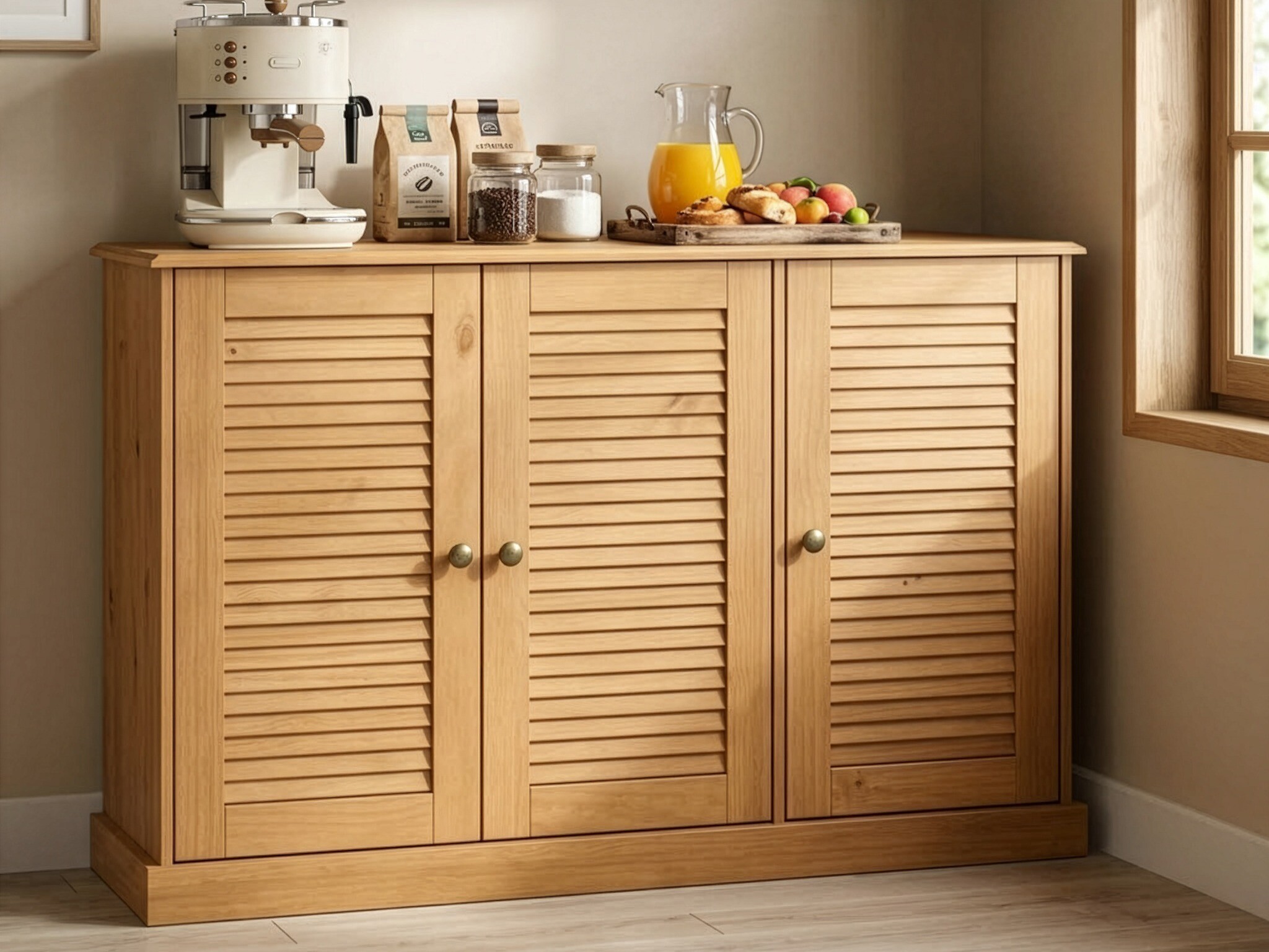 Sideboard Levsoi 100 (Helles Holz)