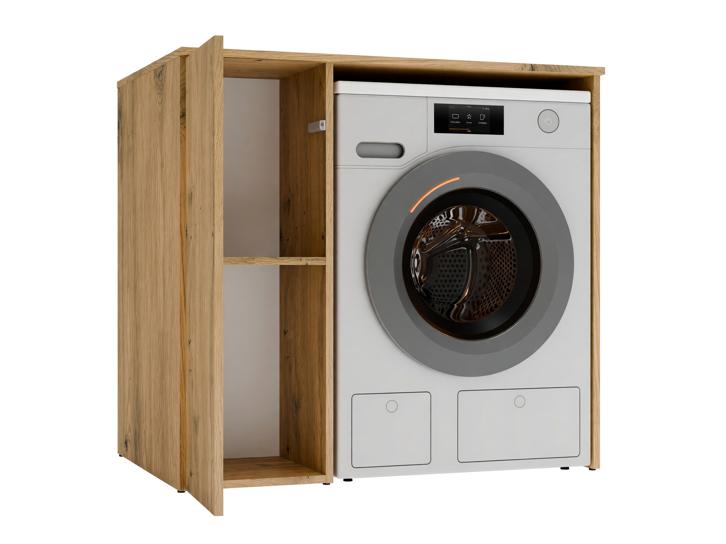 Stehender Badezimmerschrank Balelbo 114 (Artisan Eichenholzoptik)