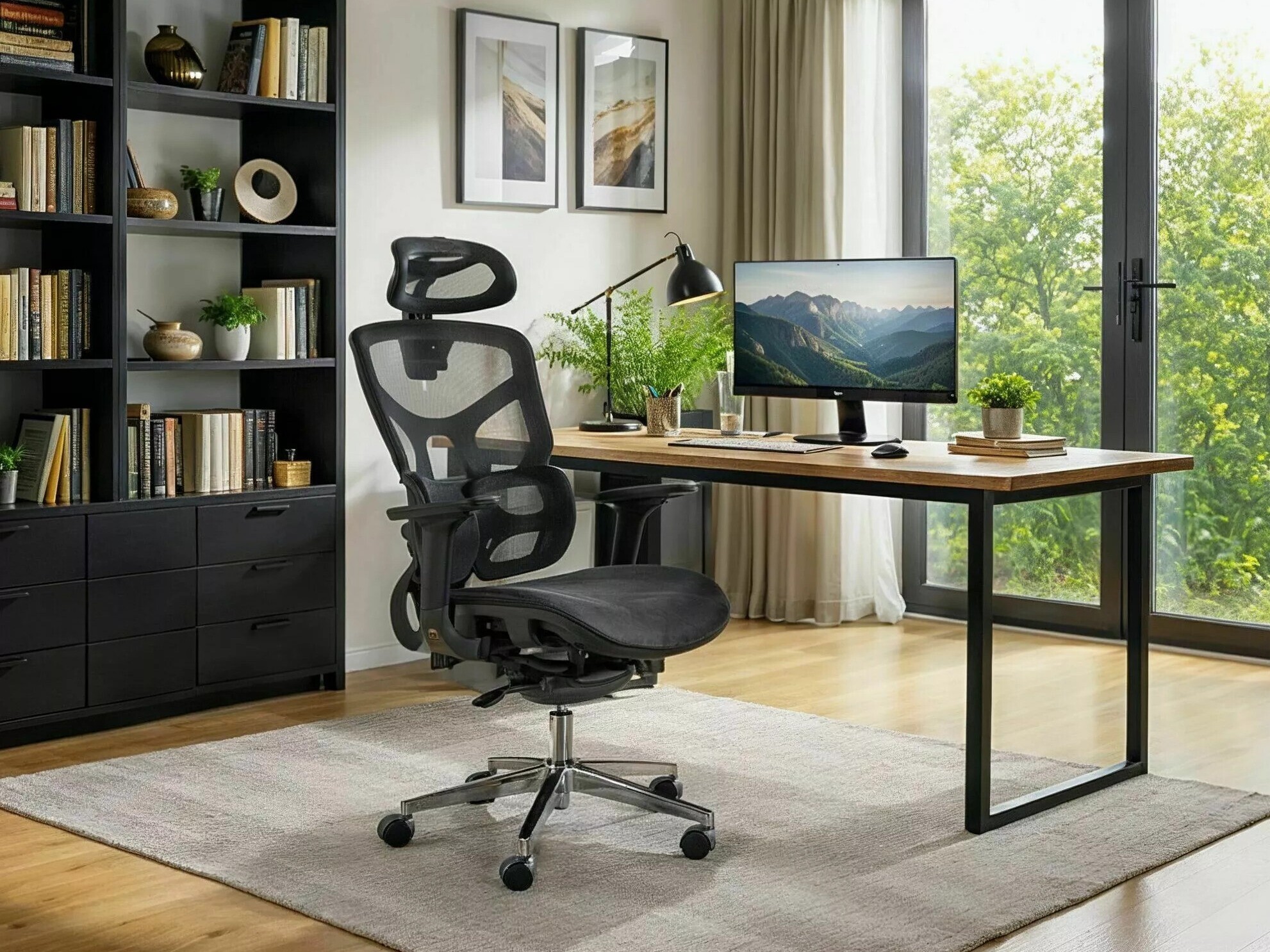Bürostuhl Detroit 1038 (Schwarz)