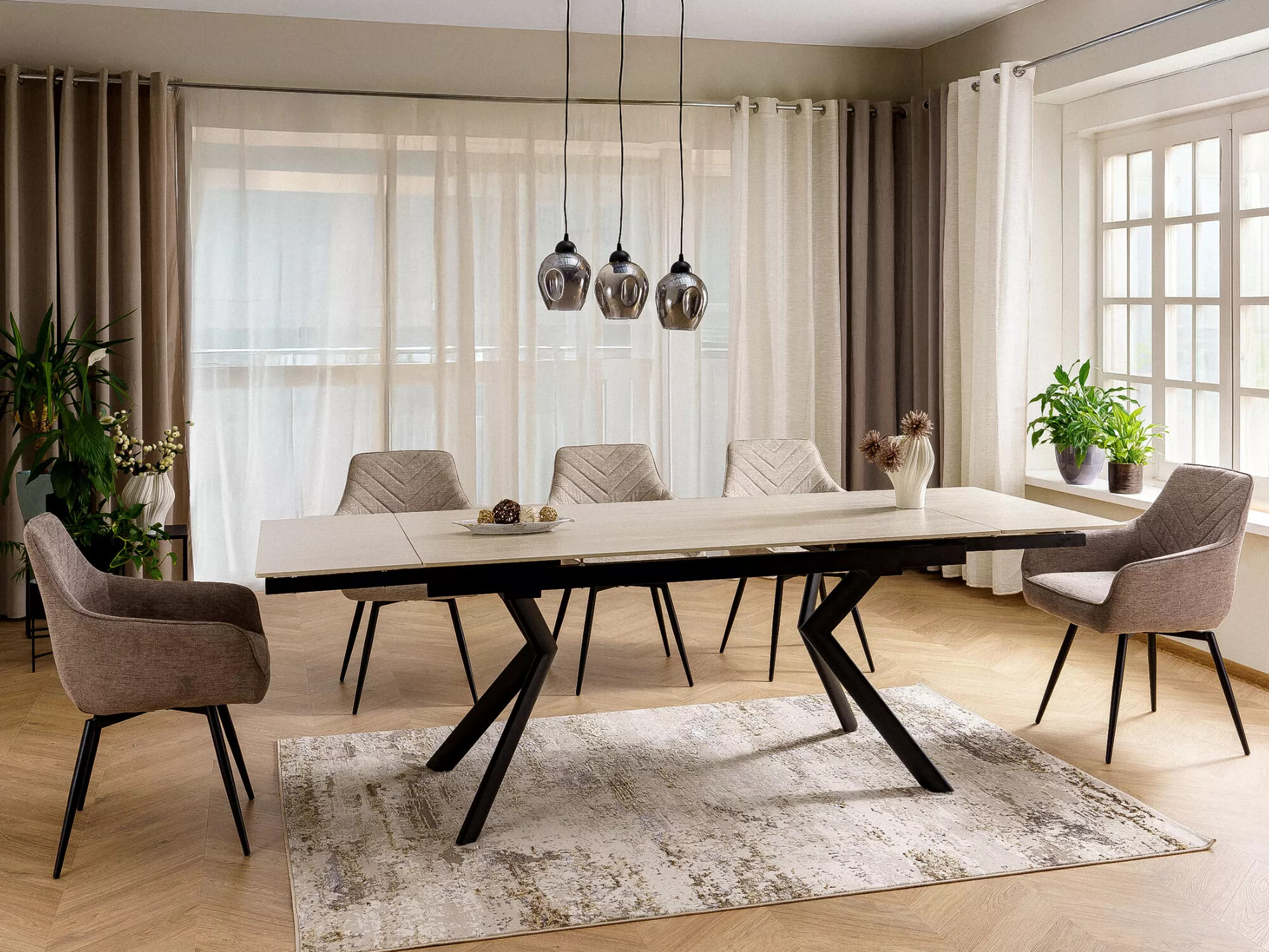 Tisch Detroit 1039 (Heller Travertin)