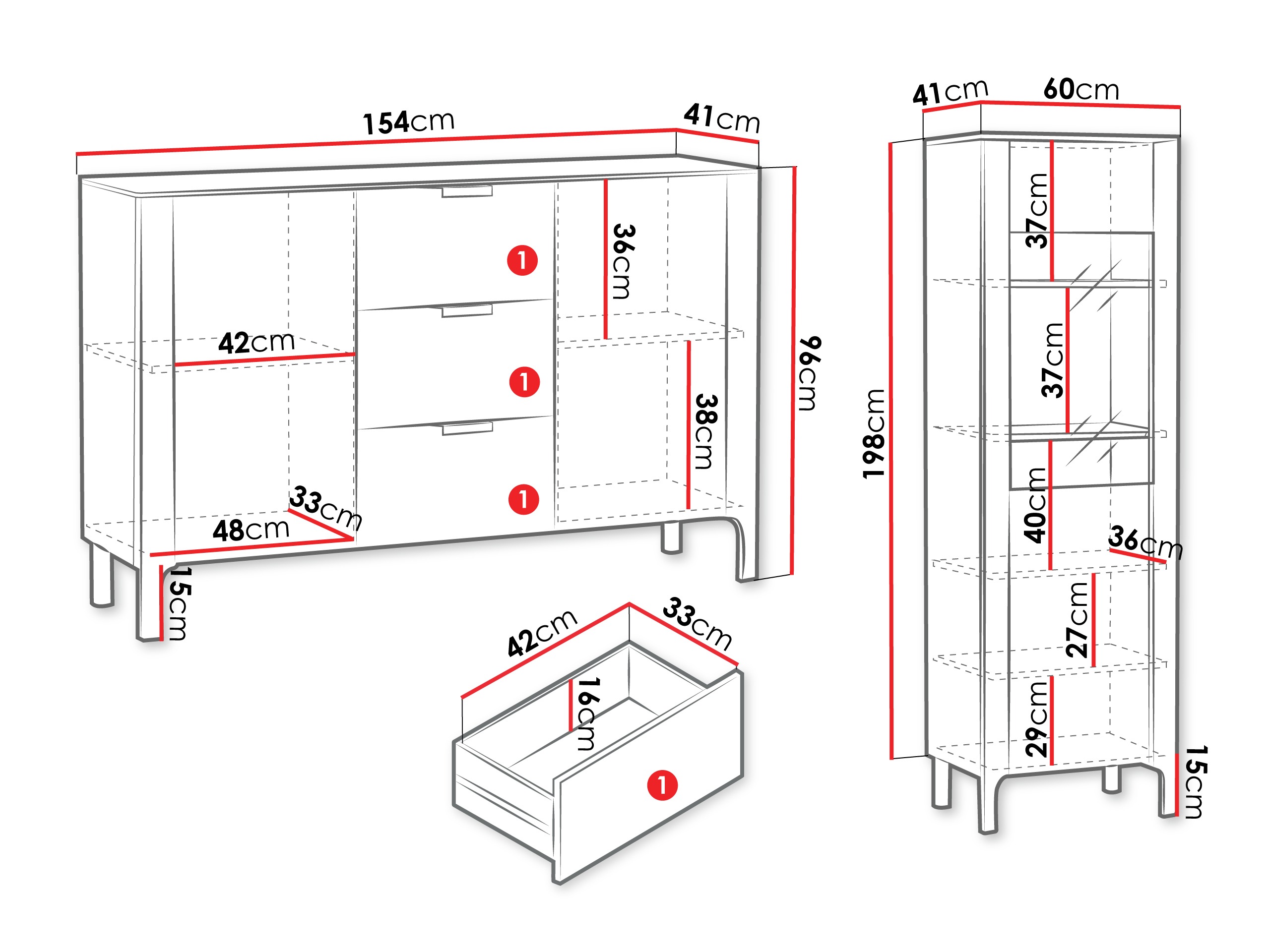 Wohnzimmer-Sets Camdela 106