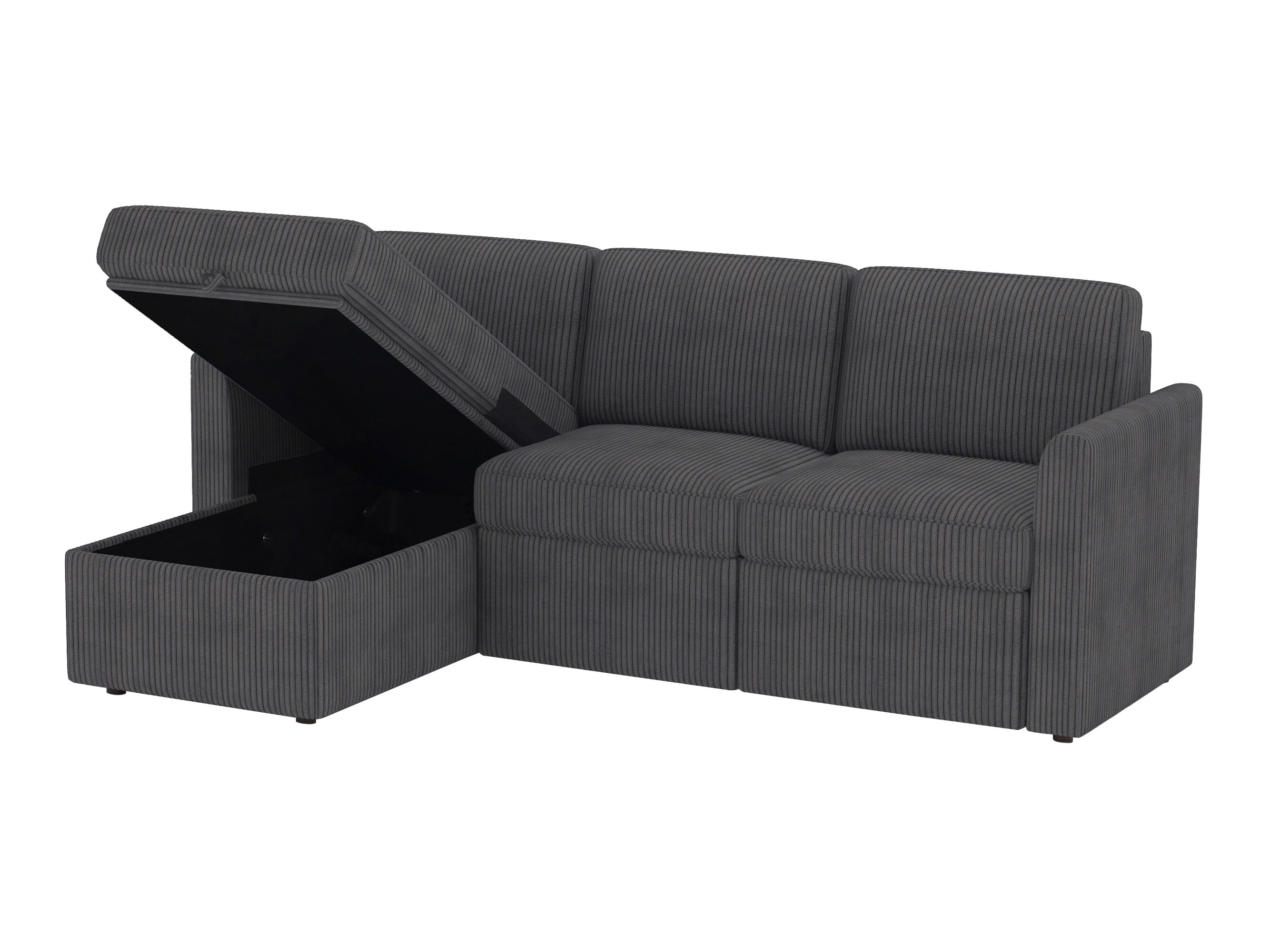 Ecksofa Denton 1582 (Anthrazit)