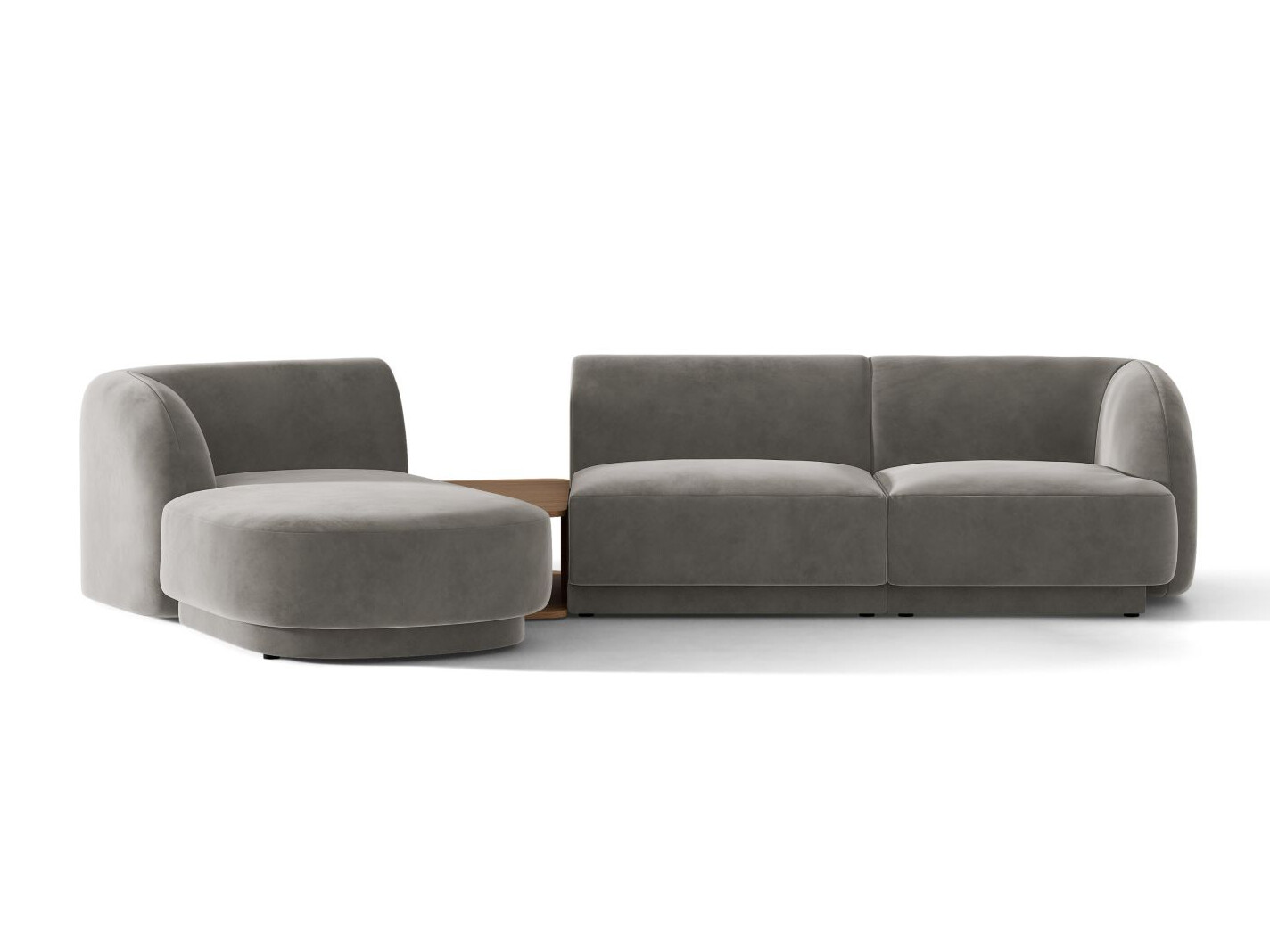 Modulares Ecksofa Tivlomi 117 (Bluvel 13)