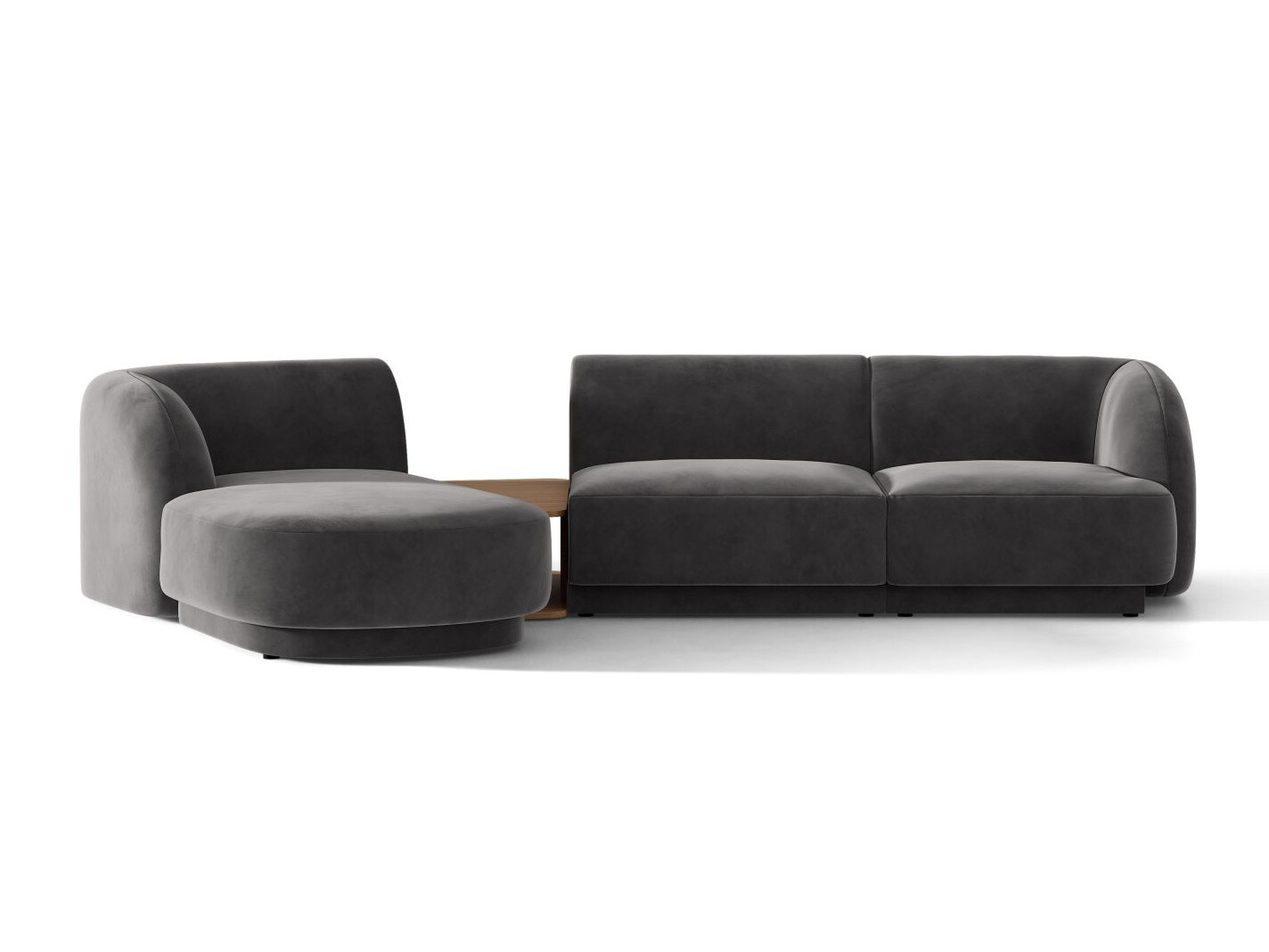 Modulares Ecksofa Tivlomi 117 (Bluvel 14)