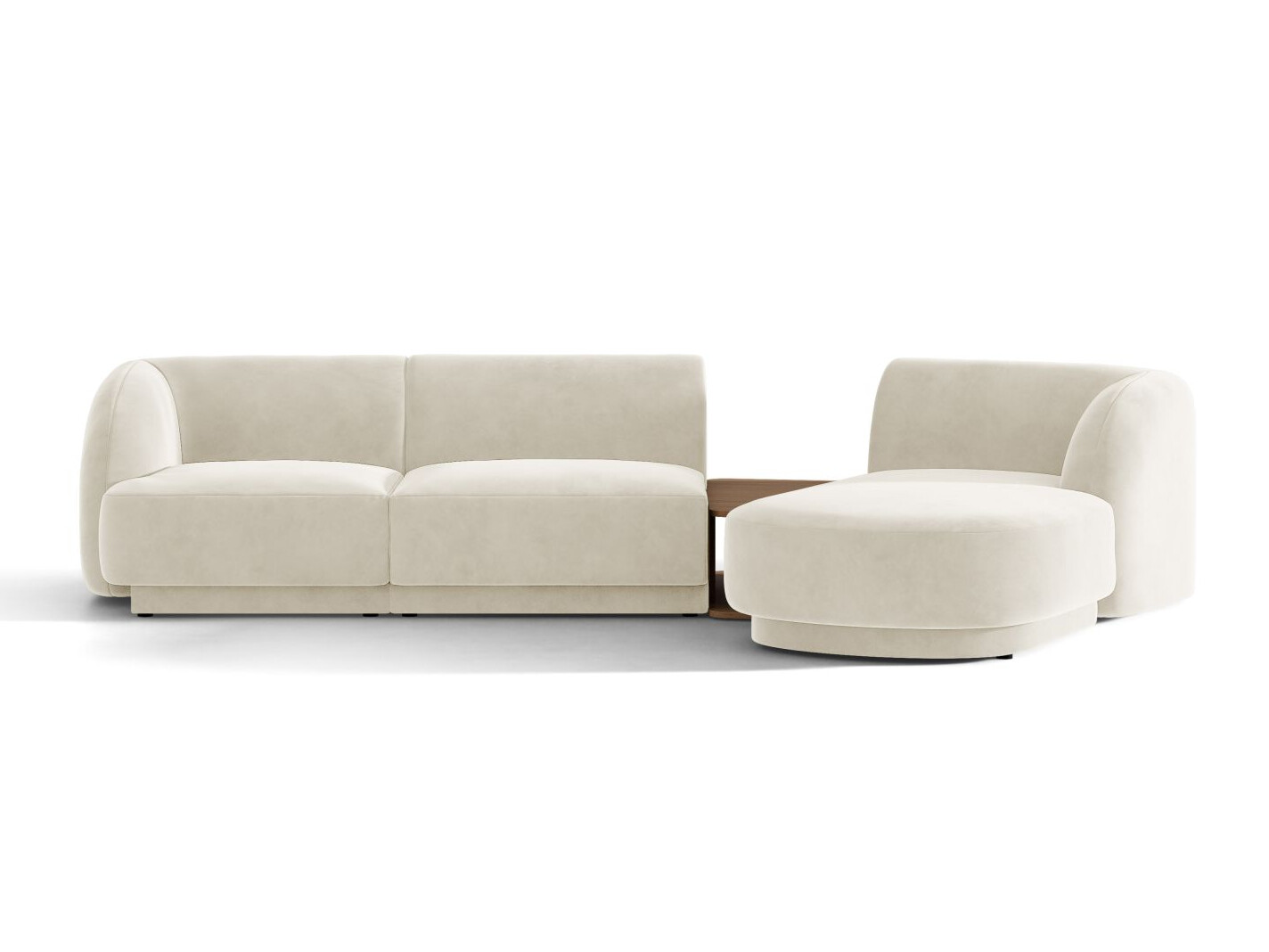 Modulares Ecksofa Tivlomi 117 (Bluvel 22)