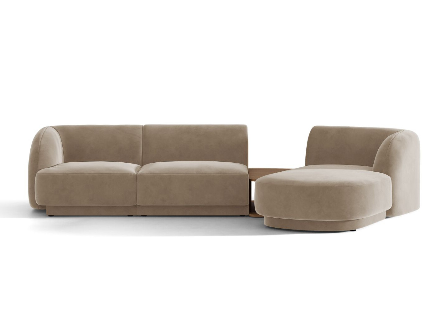 Modulares Ecksofa Tivlomi 117 (Bluvel 40)