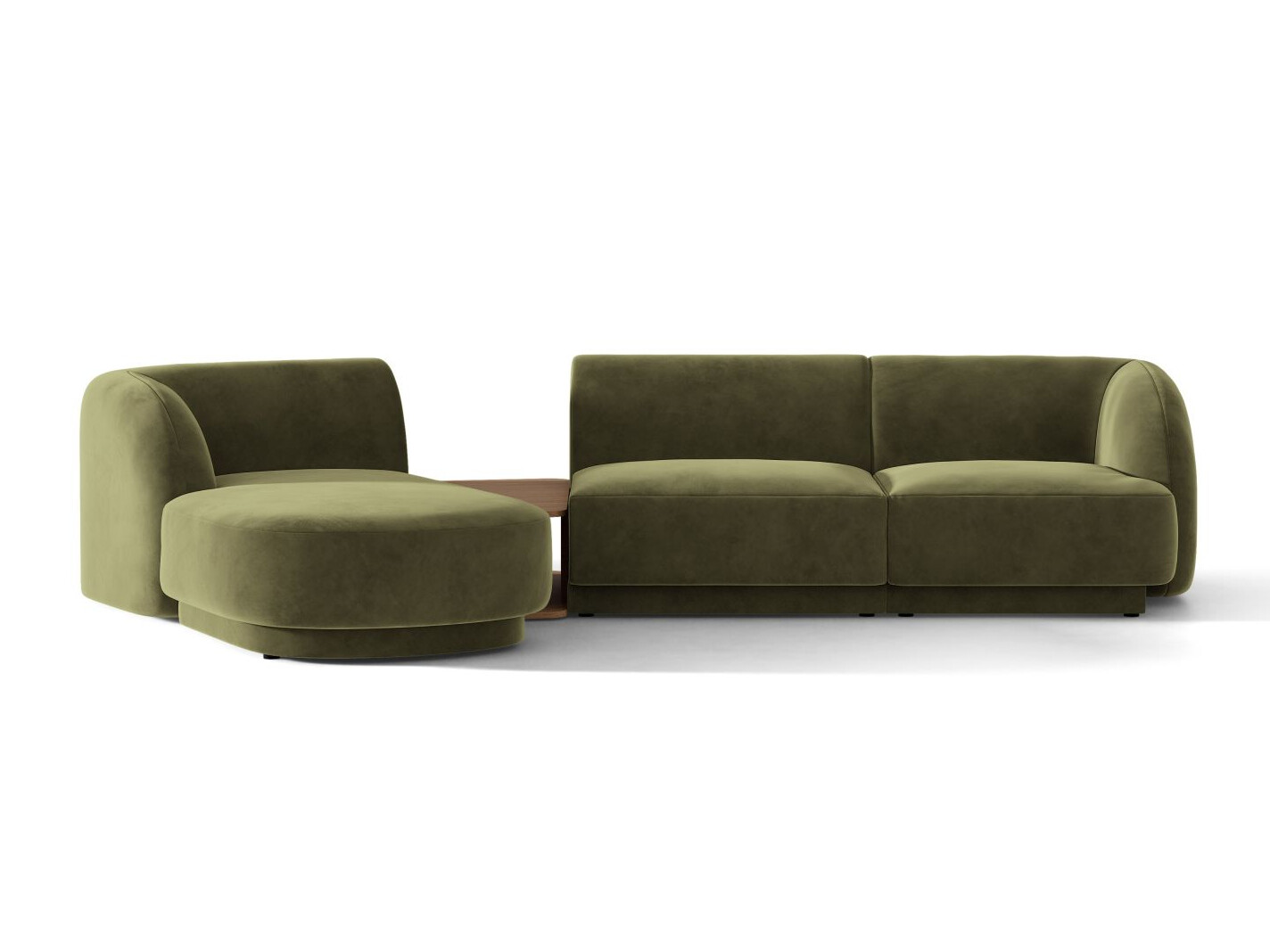 Modulares Ecksofa Tivlomi 117 (Bluvel 77)