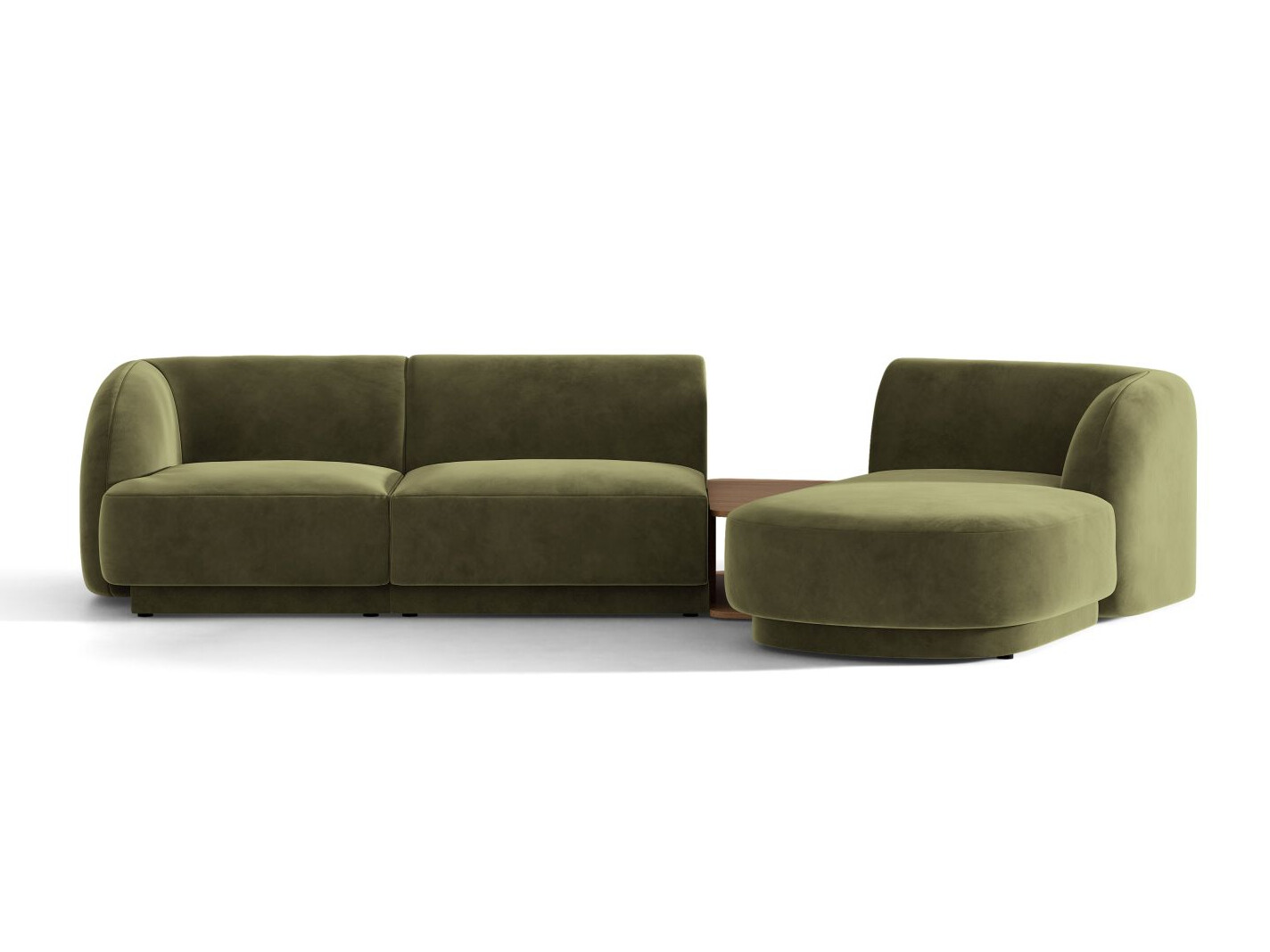 Modulares Ecksofa Tivlomi 117 (Bluvel 77)