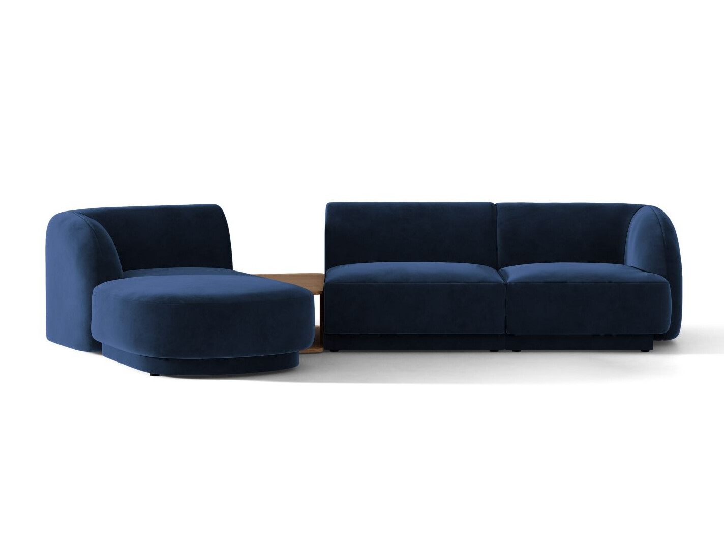 Modulares Ecksofa Tivlomi 117 (Bluvel 86)