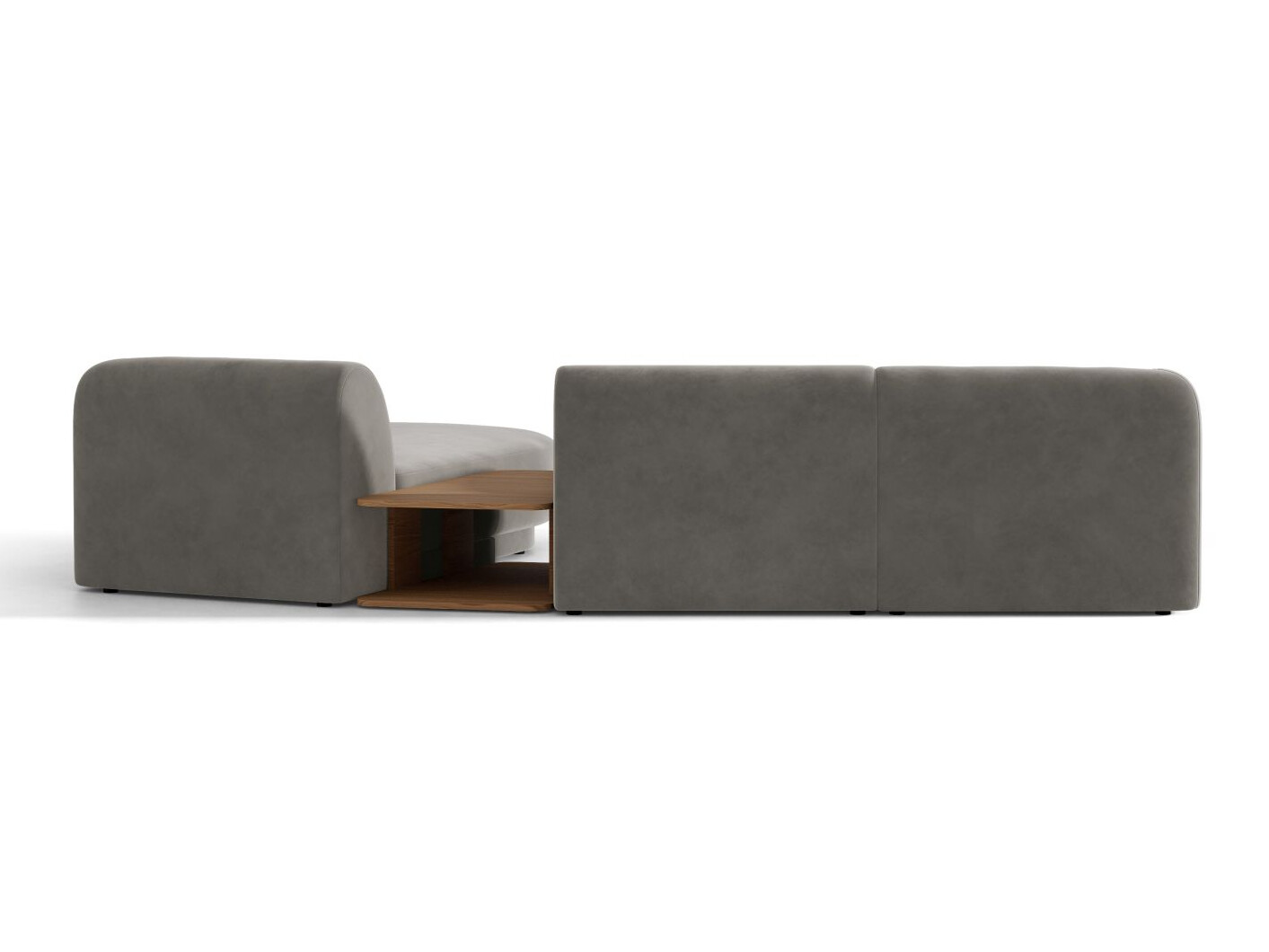 Modulares Ecksofa Tivlomi 117 (Bluvel 13)