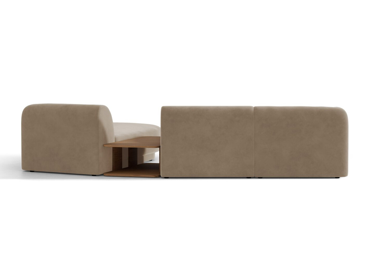 Modulares Ecksofa Tivlomi 117 (Bluvel 40)