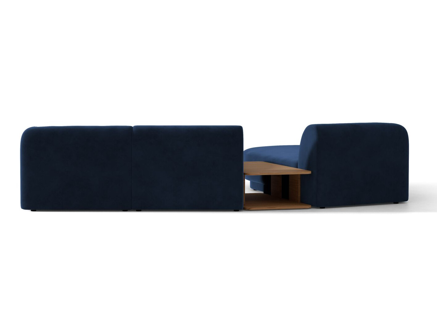Modulares Ecksofa Tivlomi 117 (Bluvel 86)