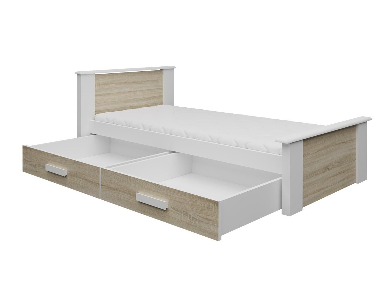 Bett Henderson 116 (Weiss + Blau)