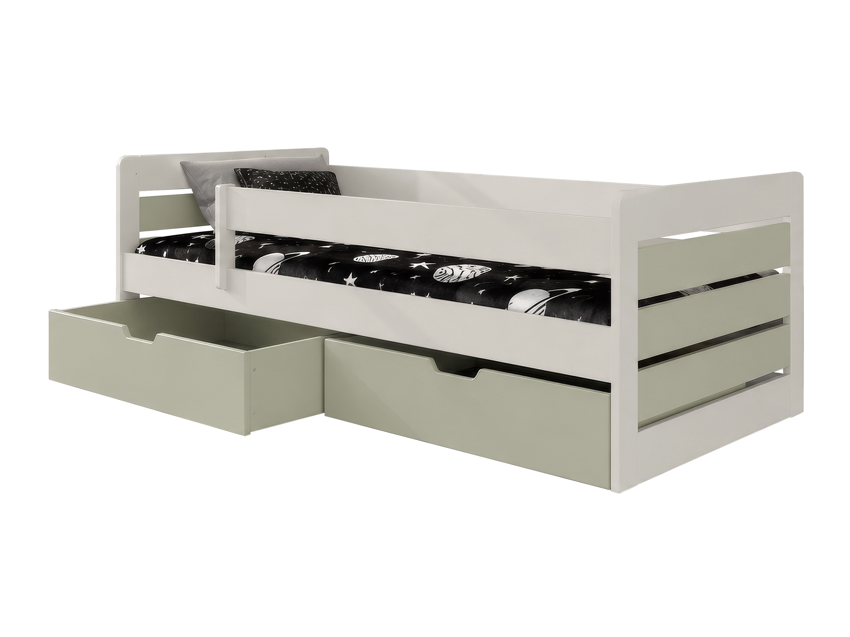 Bett Henderson 173 (Kaschmir + Olivenbaum hell)