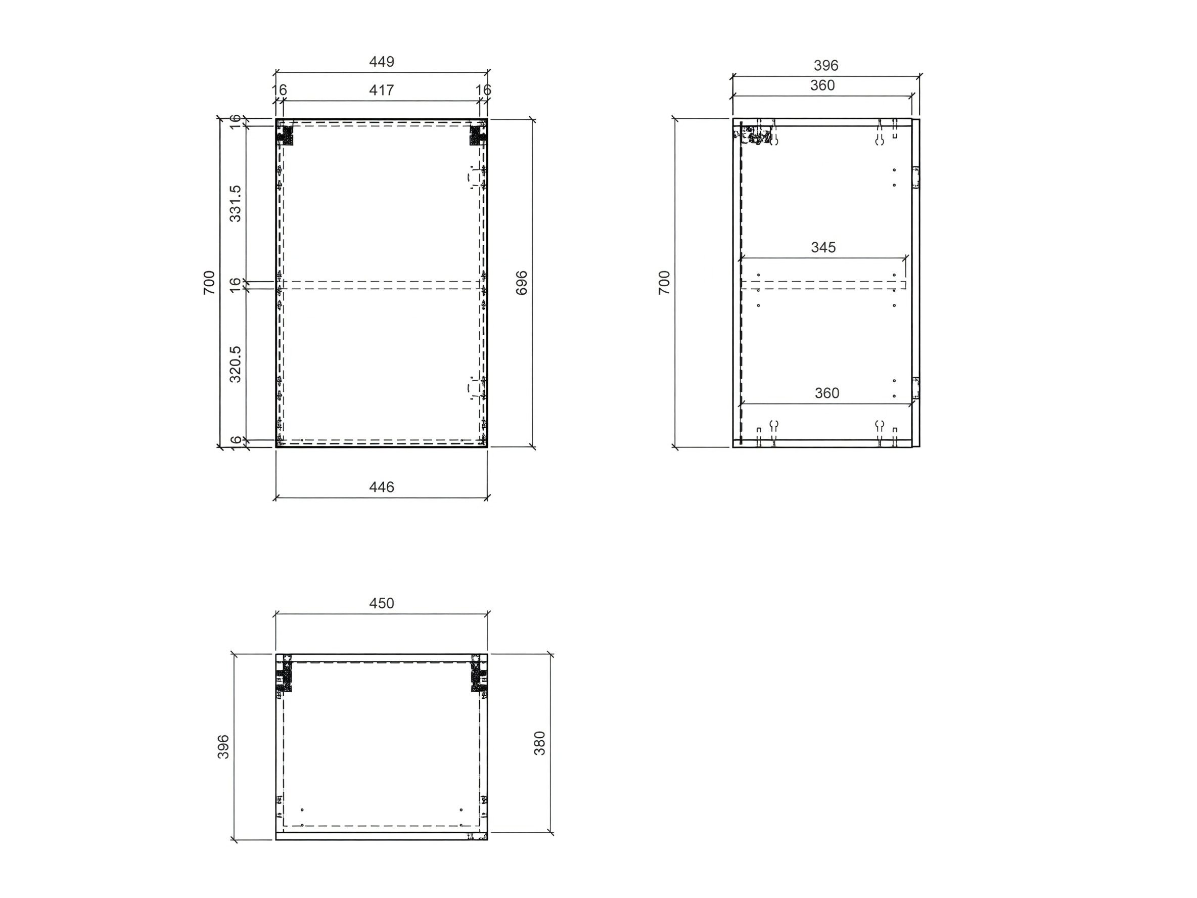 Hängeschrank Floveni 106