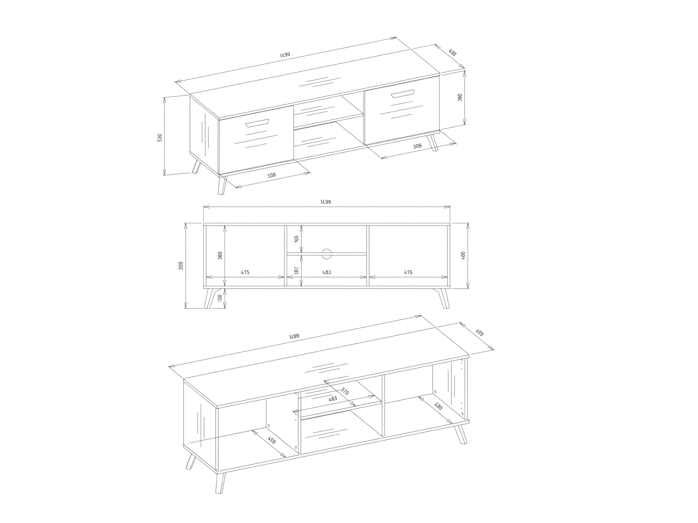 Wohnzimmer-Sets Telue 105