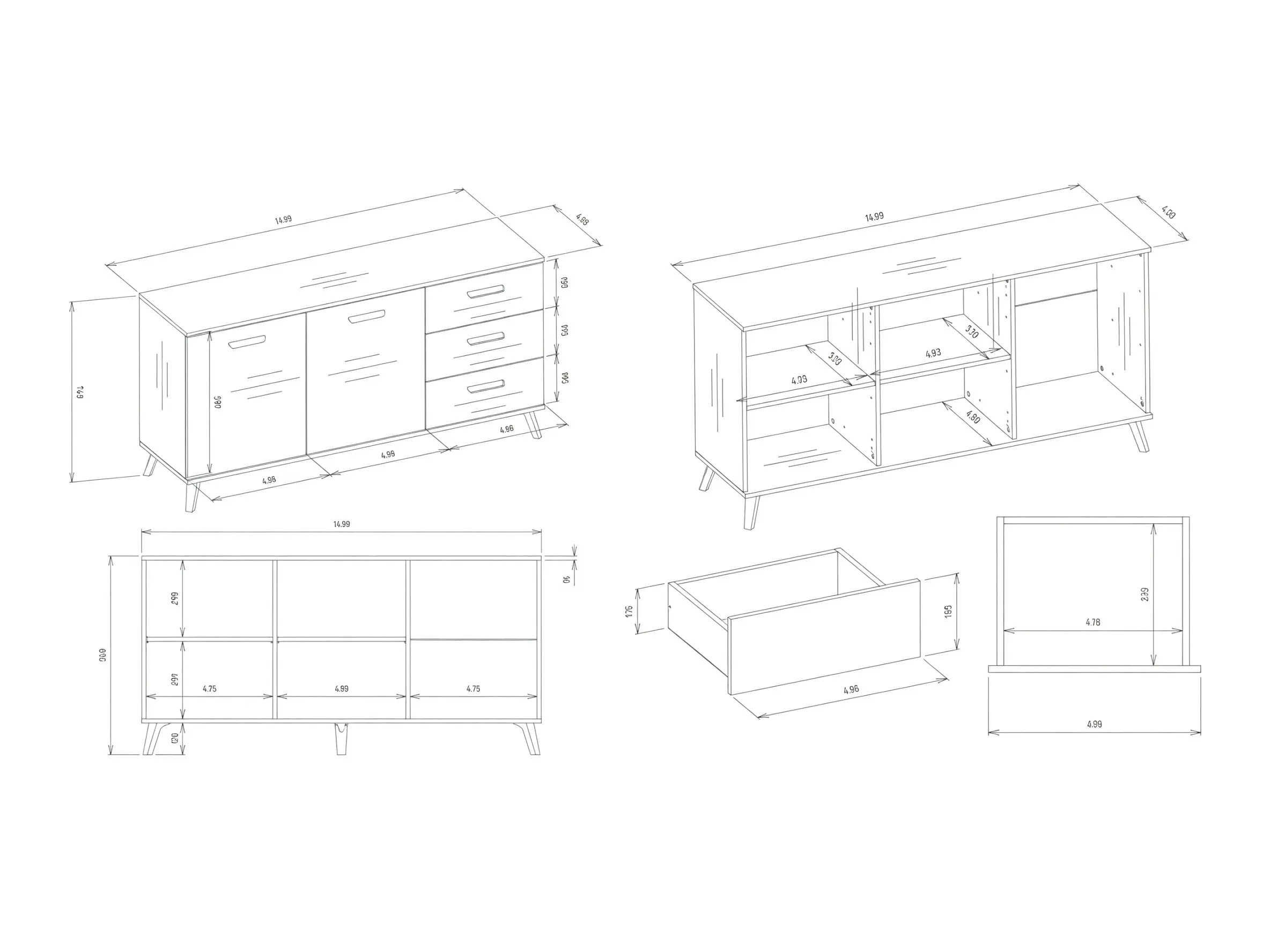 Wohnzimmer-Sets Telue 105