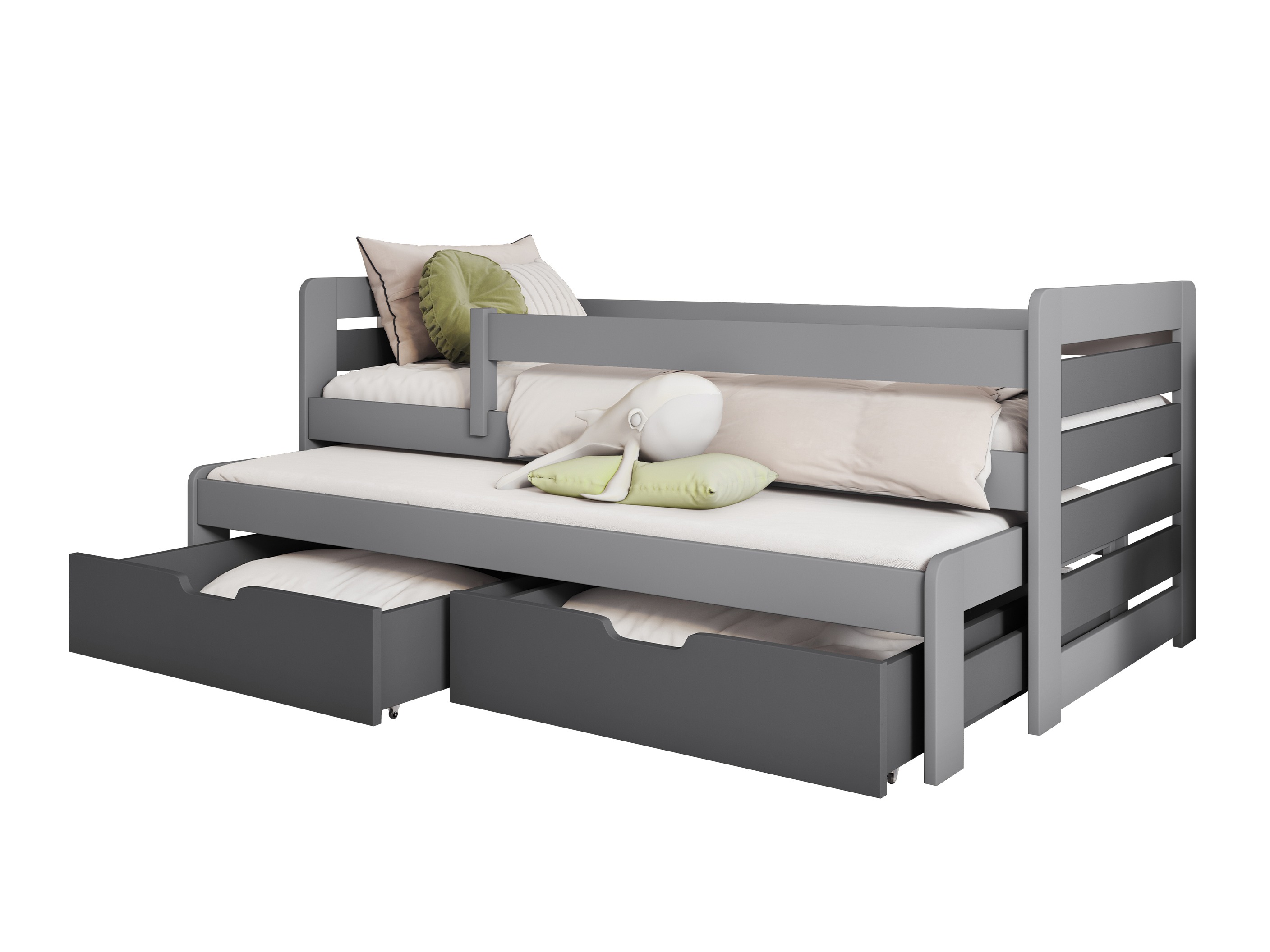 Bett Henderson 127 (Grau + Graphit)