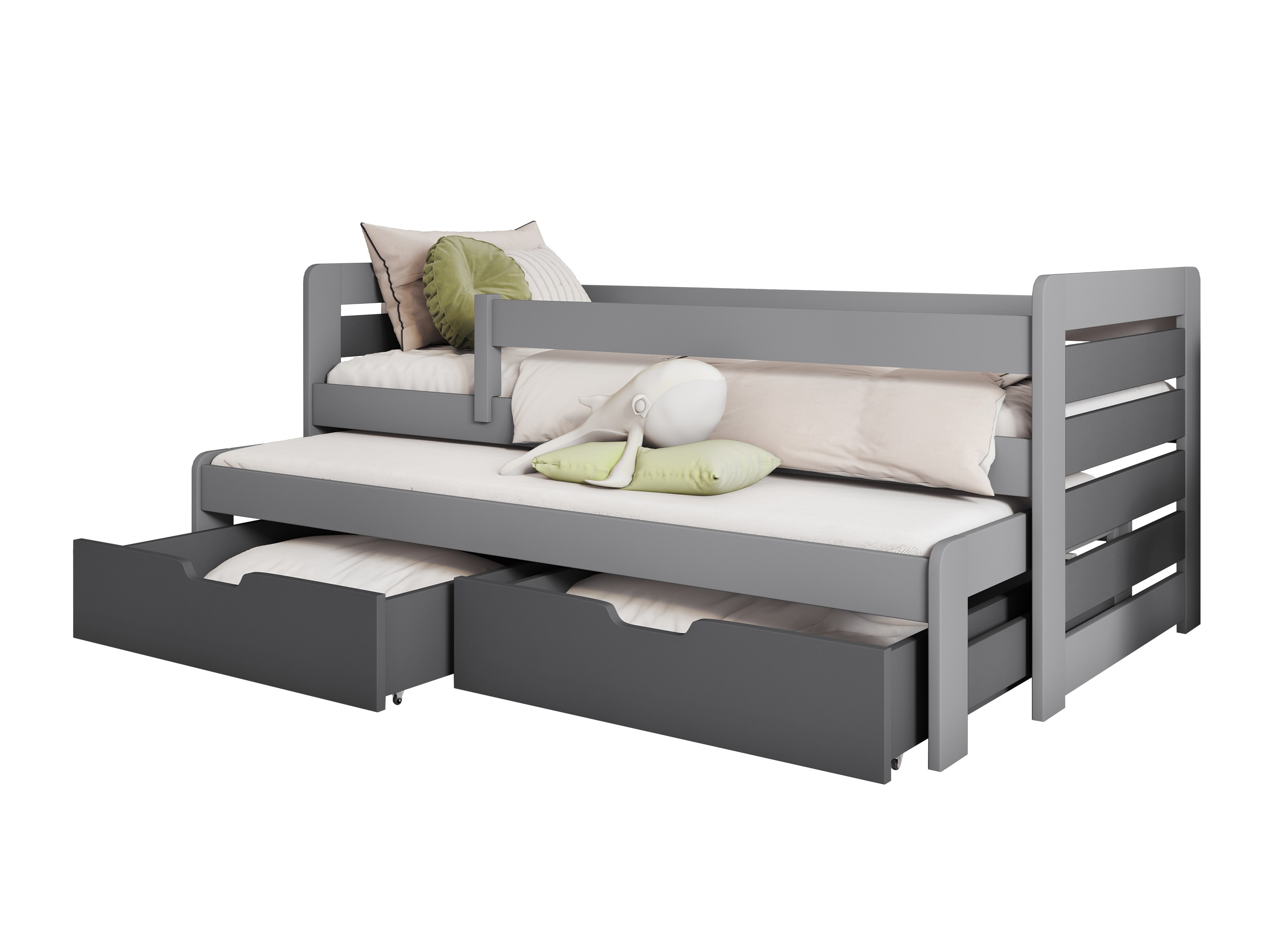 Bett Henderson 127 (Grau + Graphit)