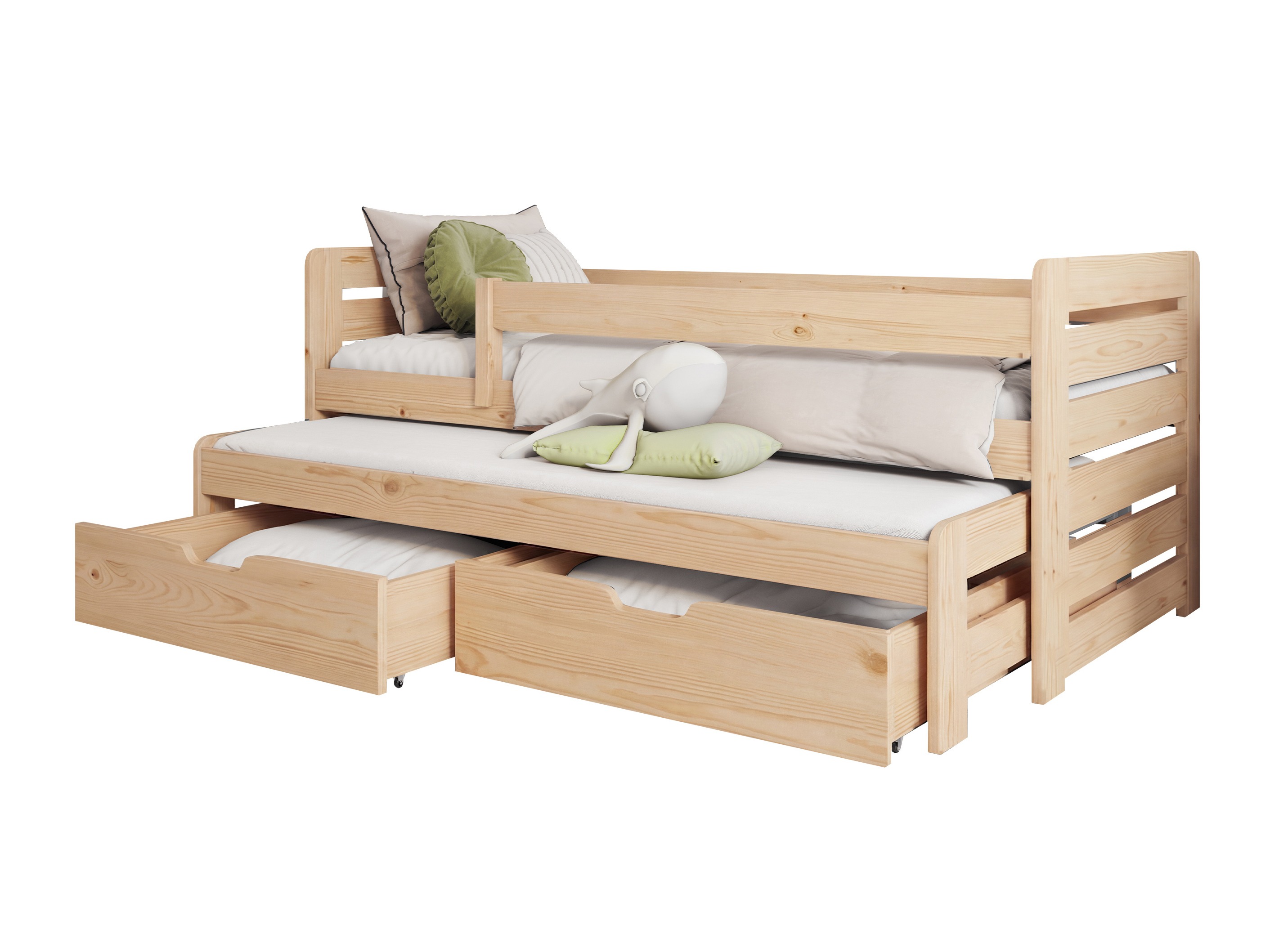Bett Henderson 127 (Kiefernholzoptik)
