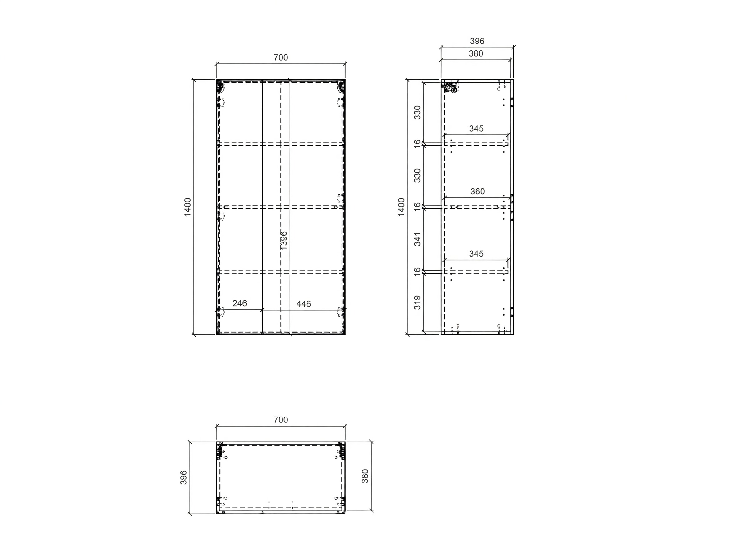 Hängeschrank Floveni 112