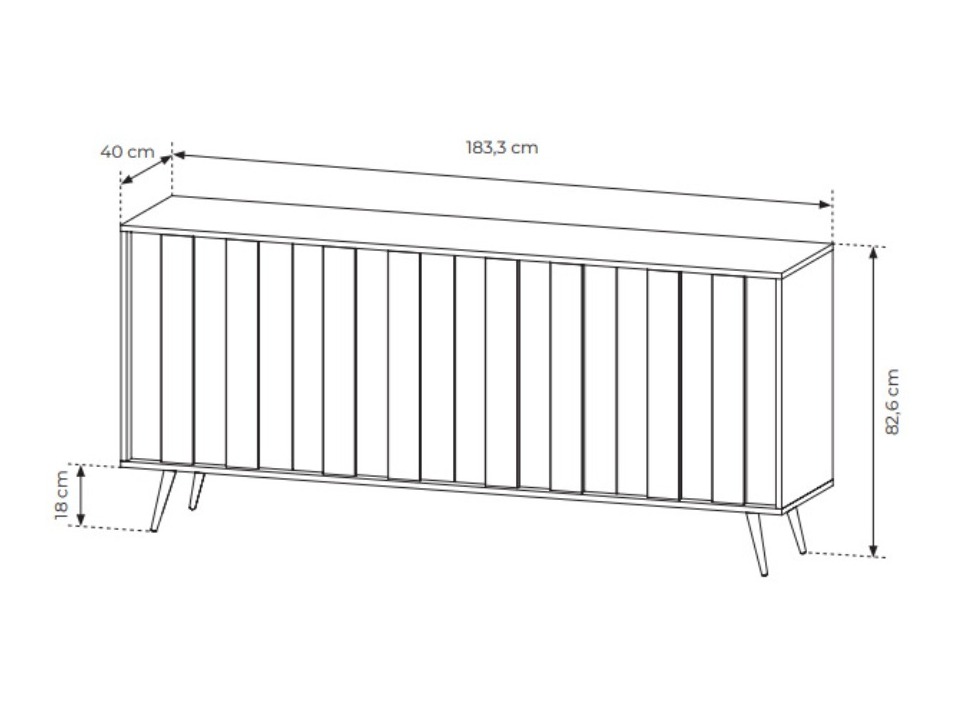 Sideboard Levseve 102