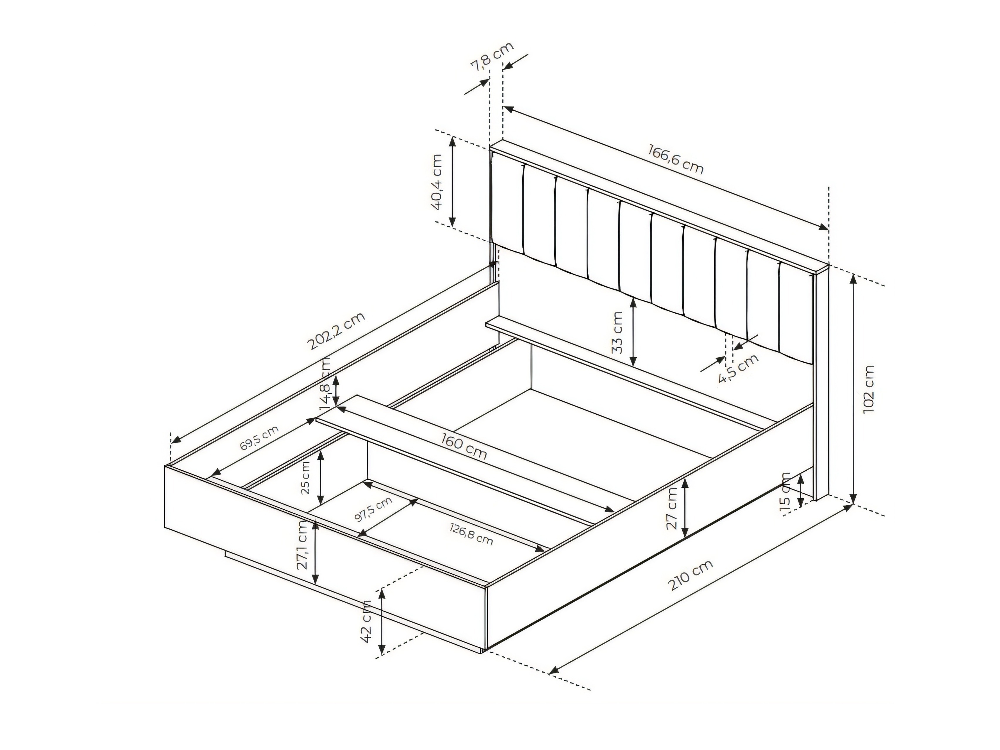 Schlafzimmer-Set Levseve 110
