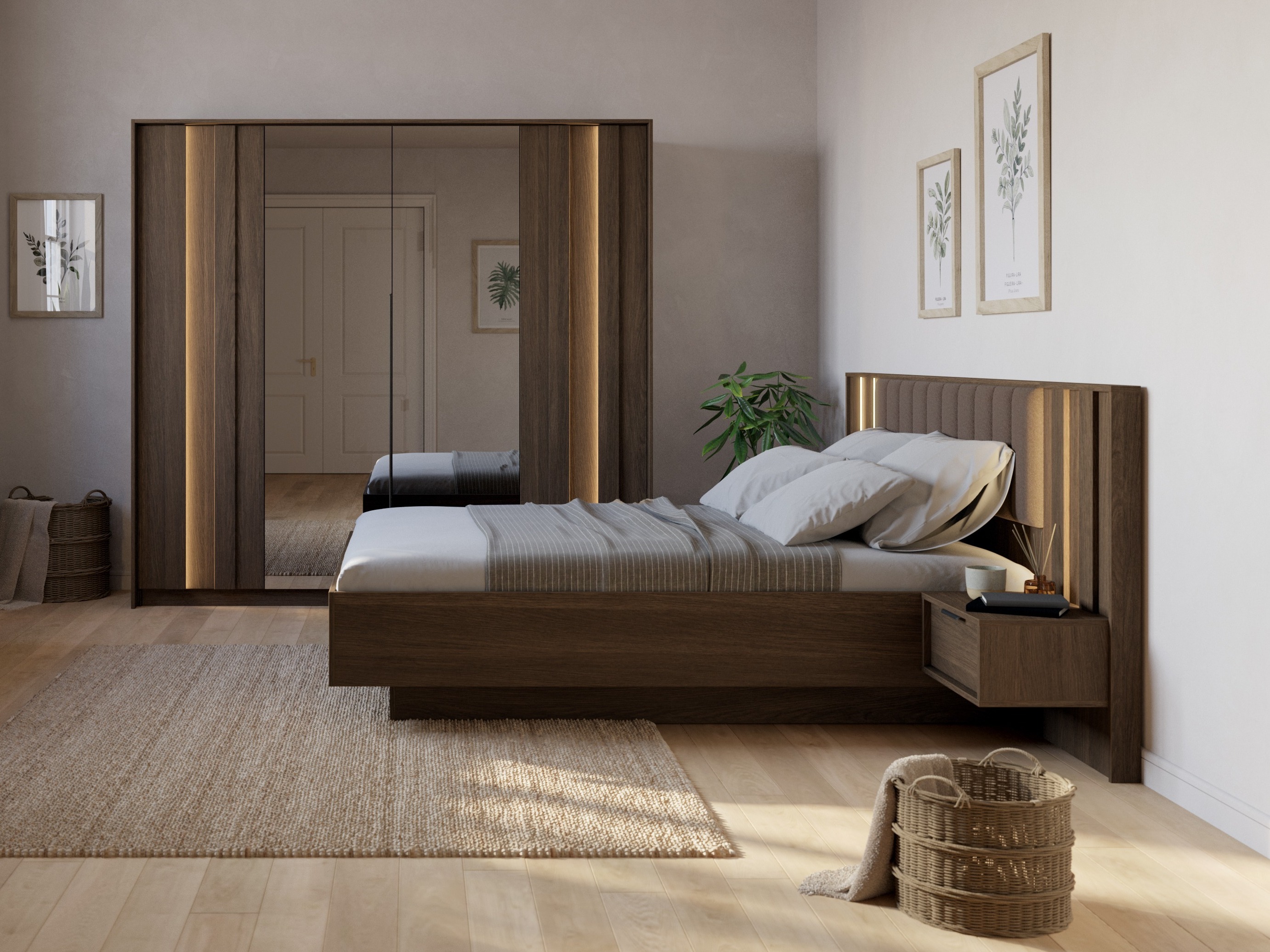 Schlafzimmer-Set Levseve 110