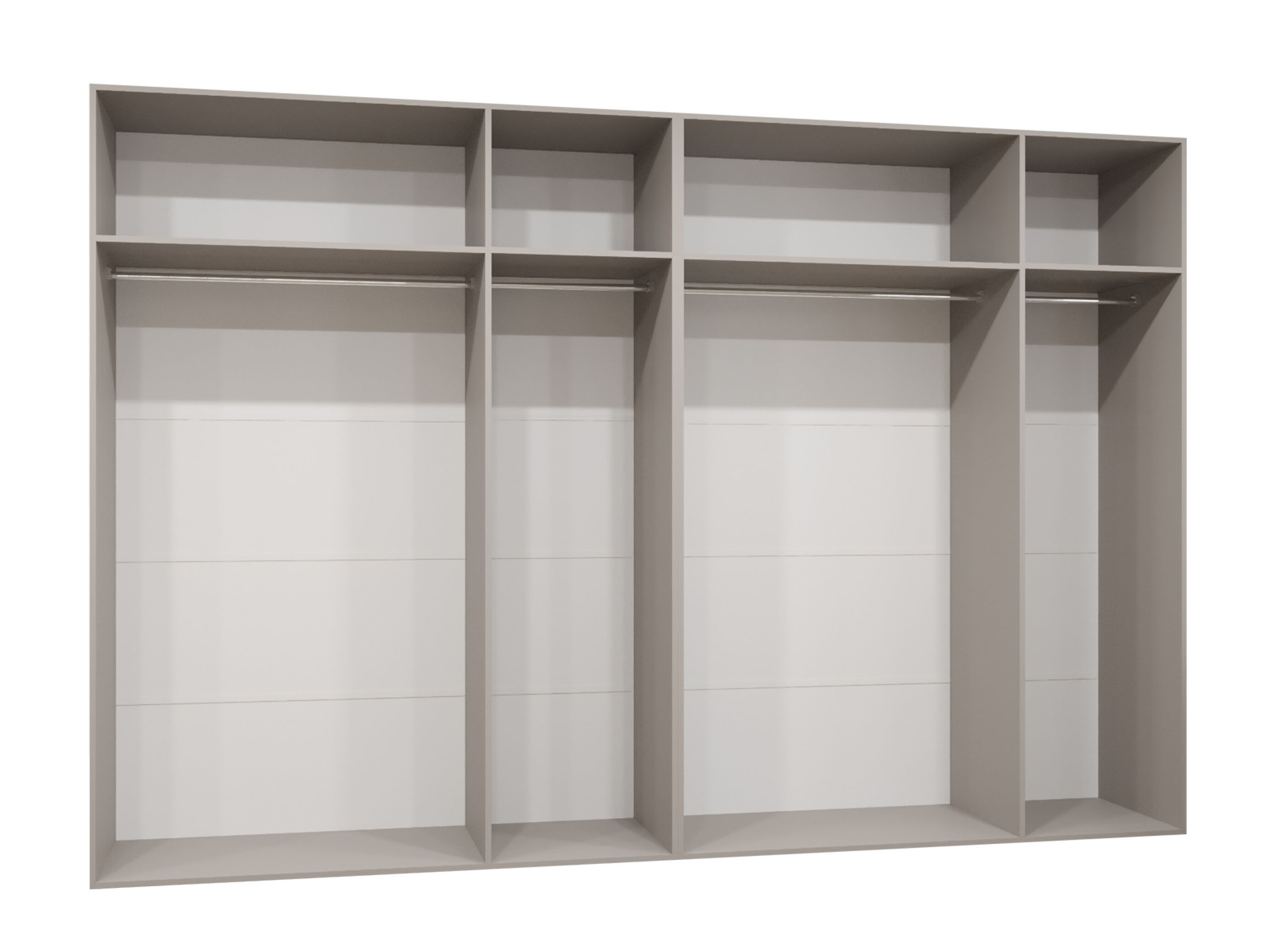Kleiderschrank Hartford 593 (Schwarz)