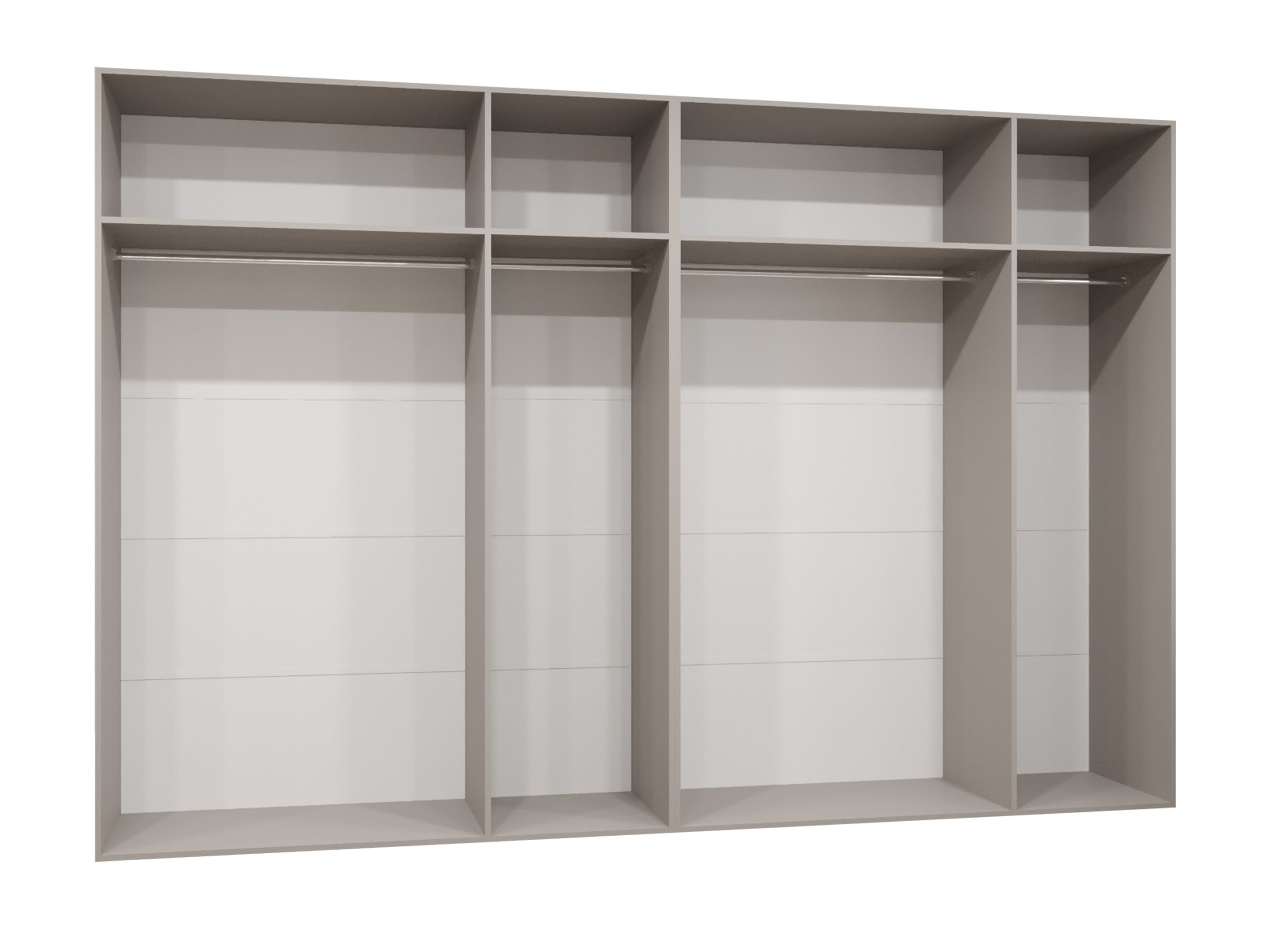 Kleiderschrank Hartford 622 (Walnussholzoptik)