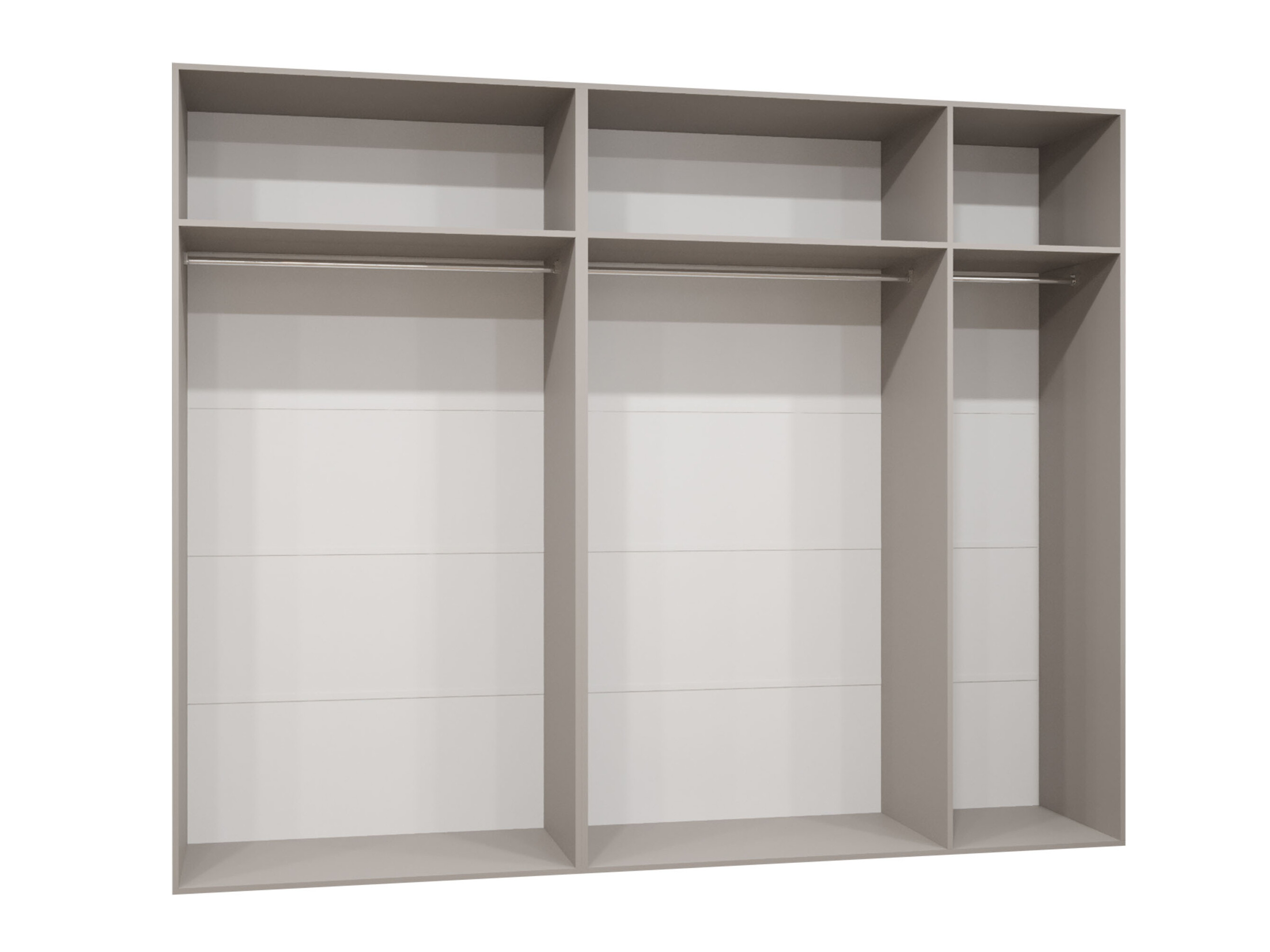 Kleiderschrank Hartford 631 (Weiss)
