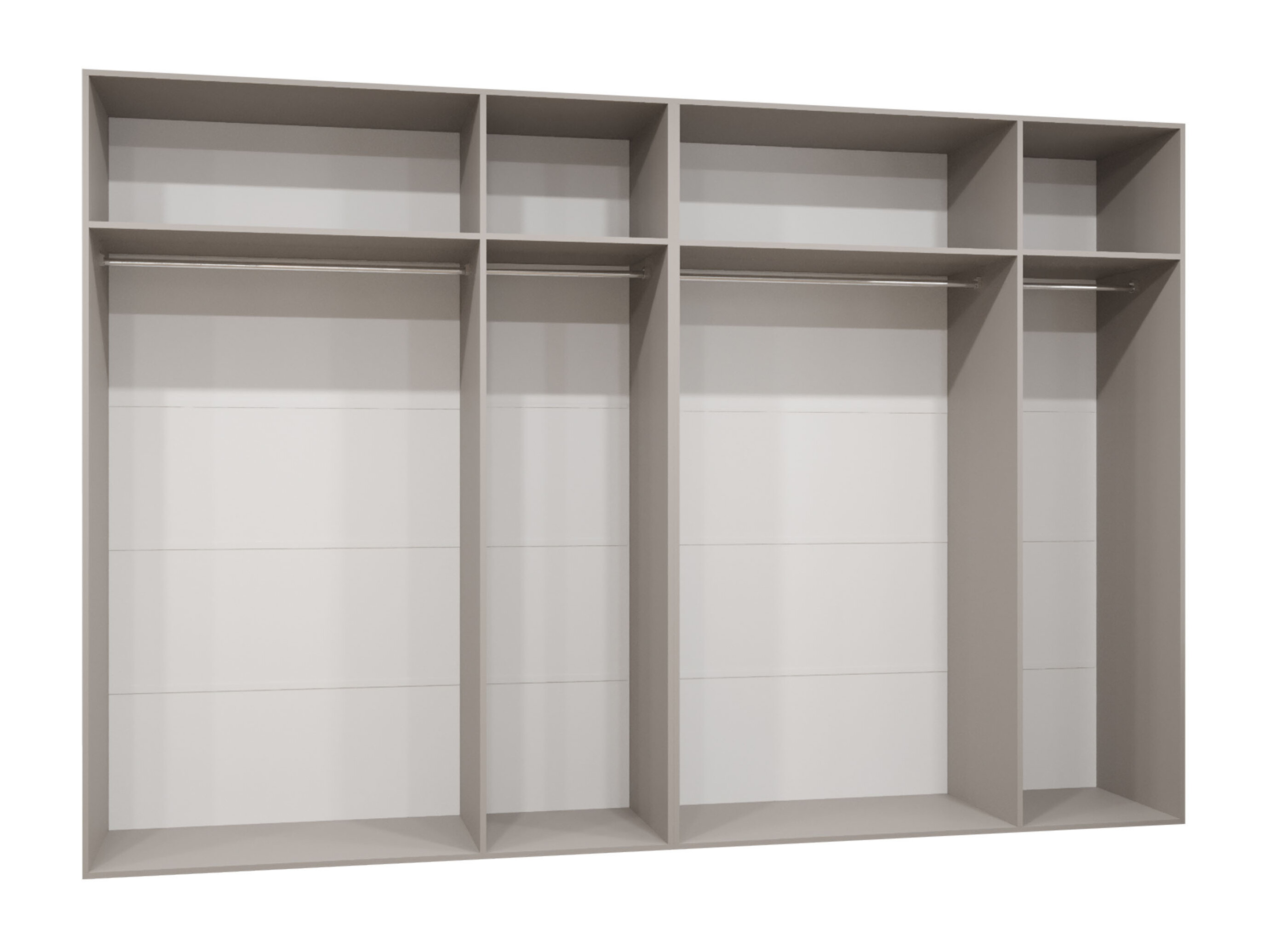 Kleiderschrank Hartford 632 (Weiss)