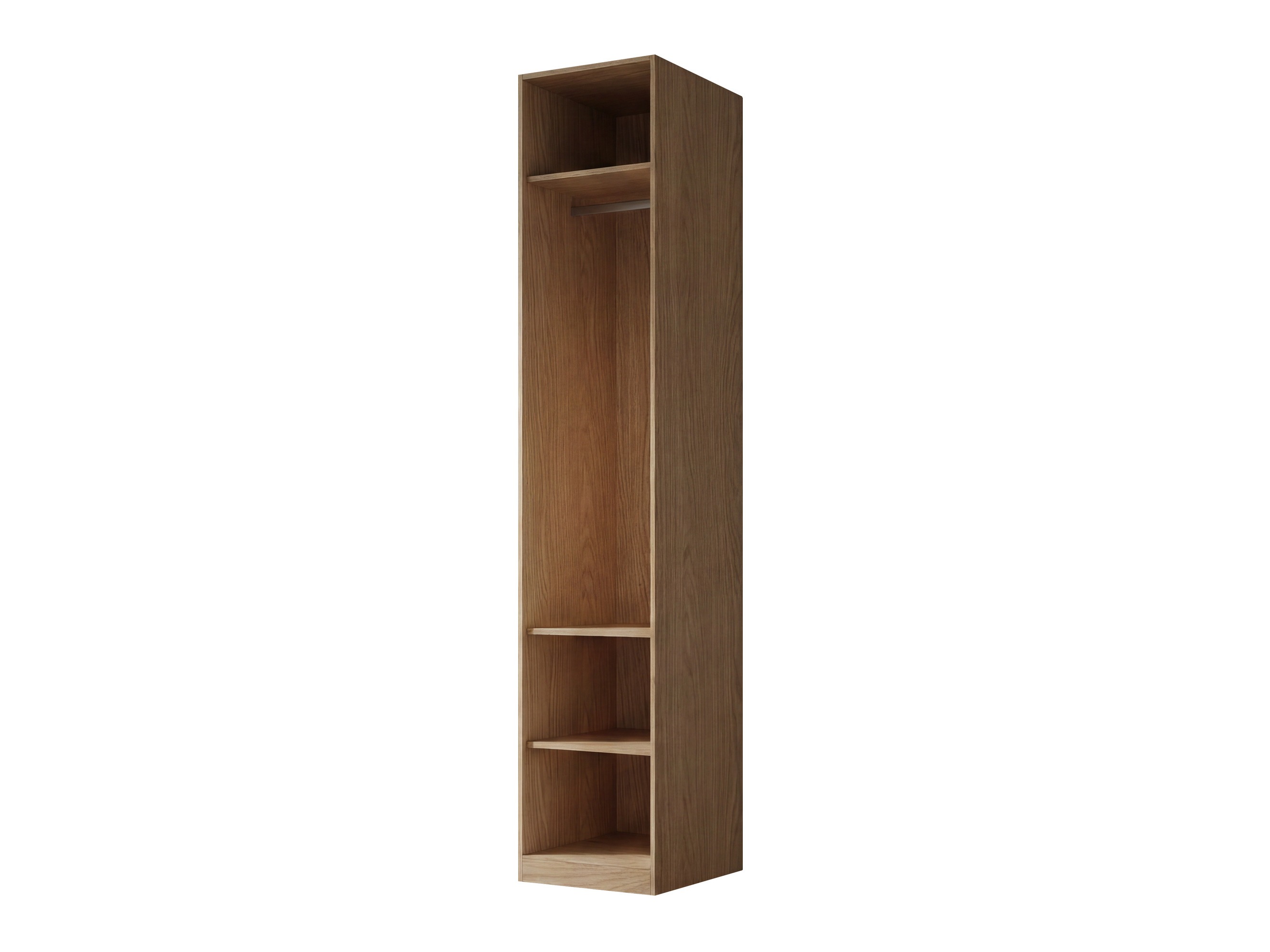 Kleiderschrank Toledo 141 (Eichenholzoptik + Beige)